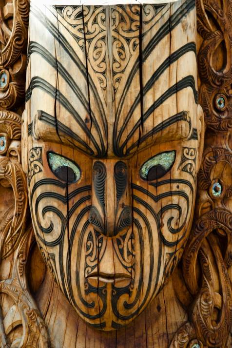 maschera maori murupara