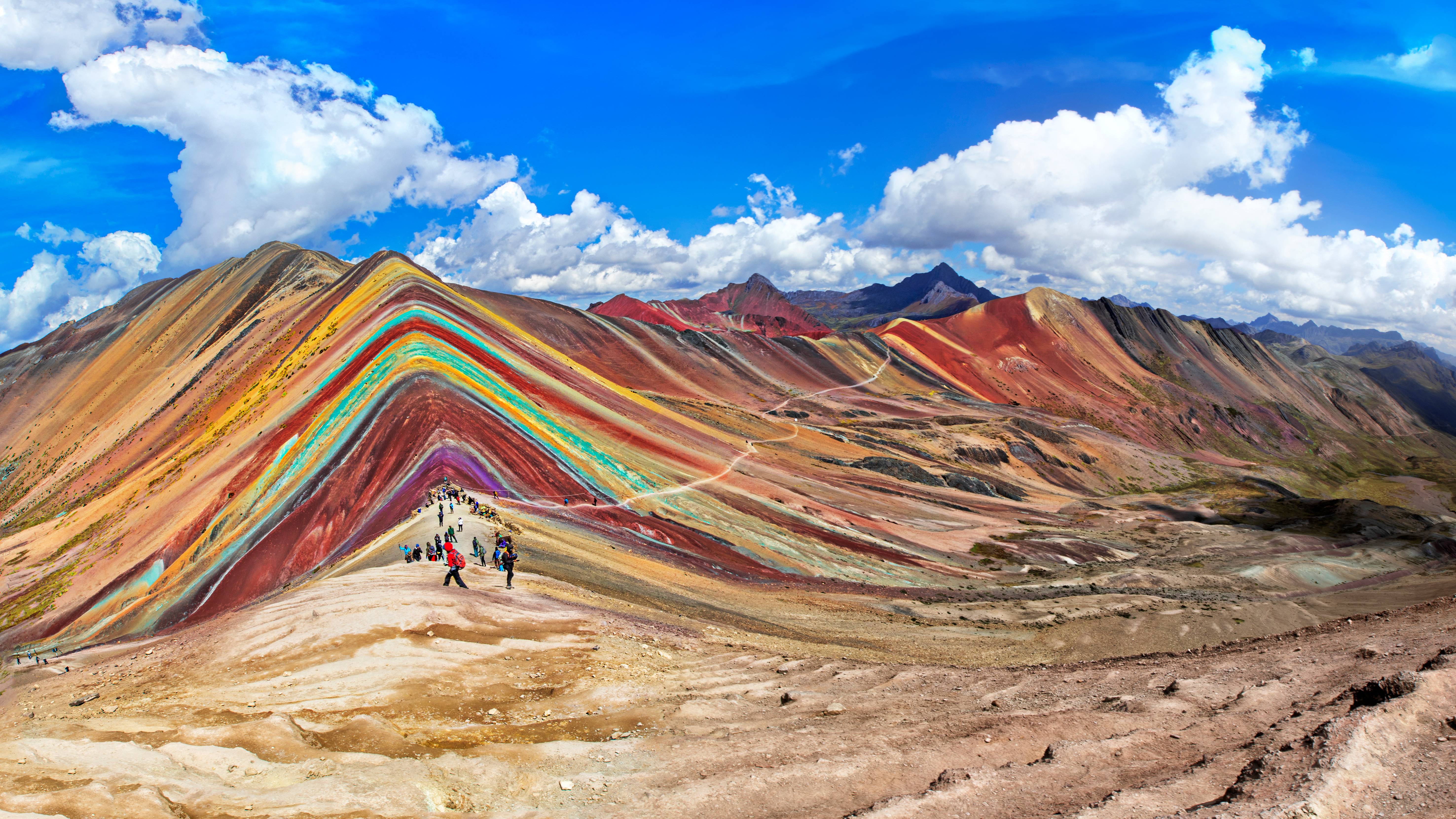 montagne colorate in peru