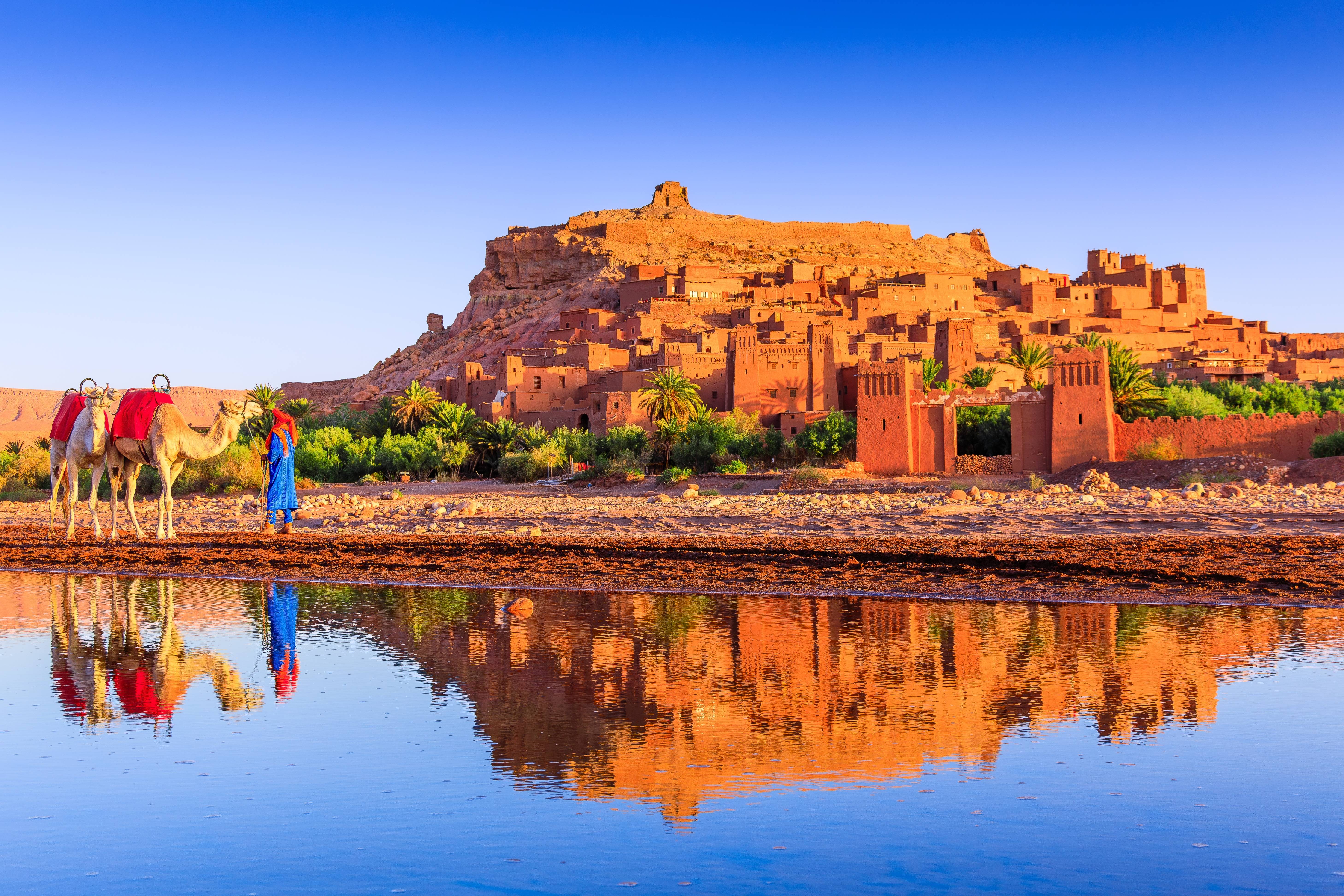 lago e cammelli marocco