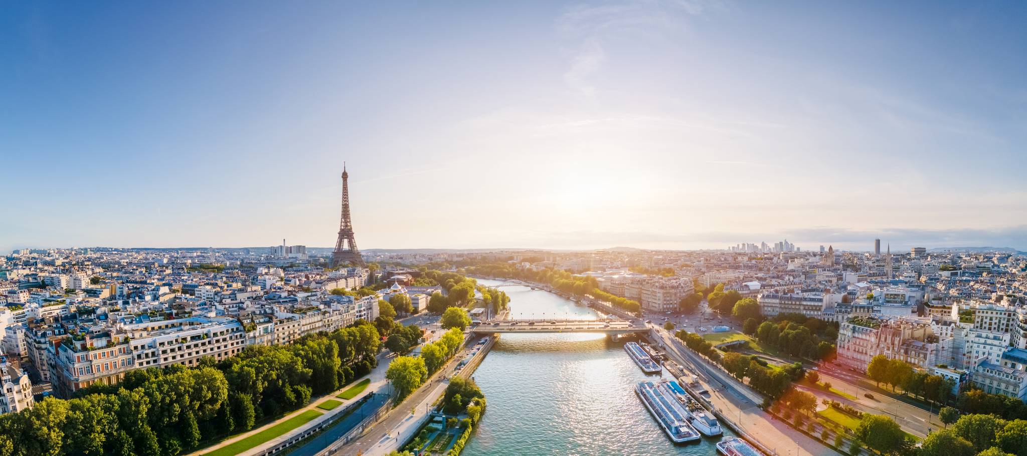 panoramica di parigi