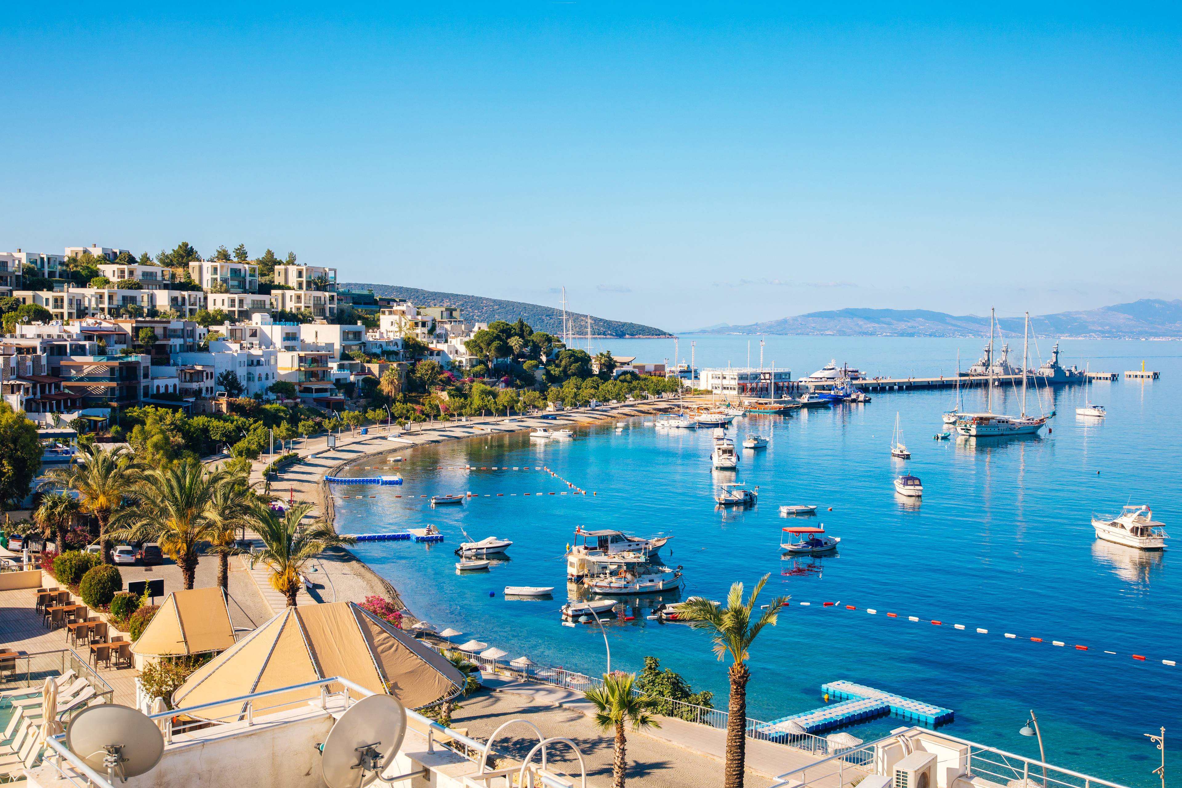 porto di bodrum turchia