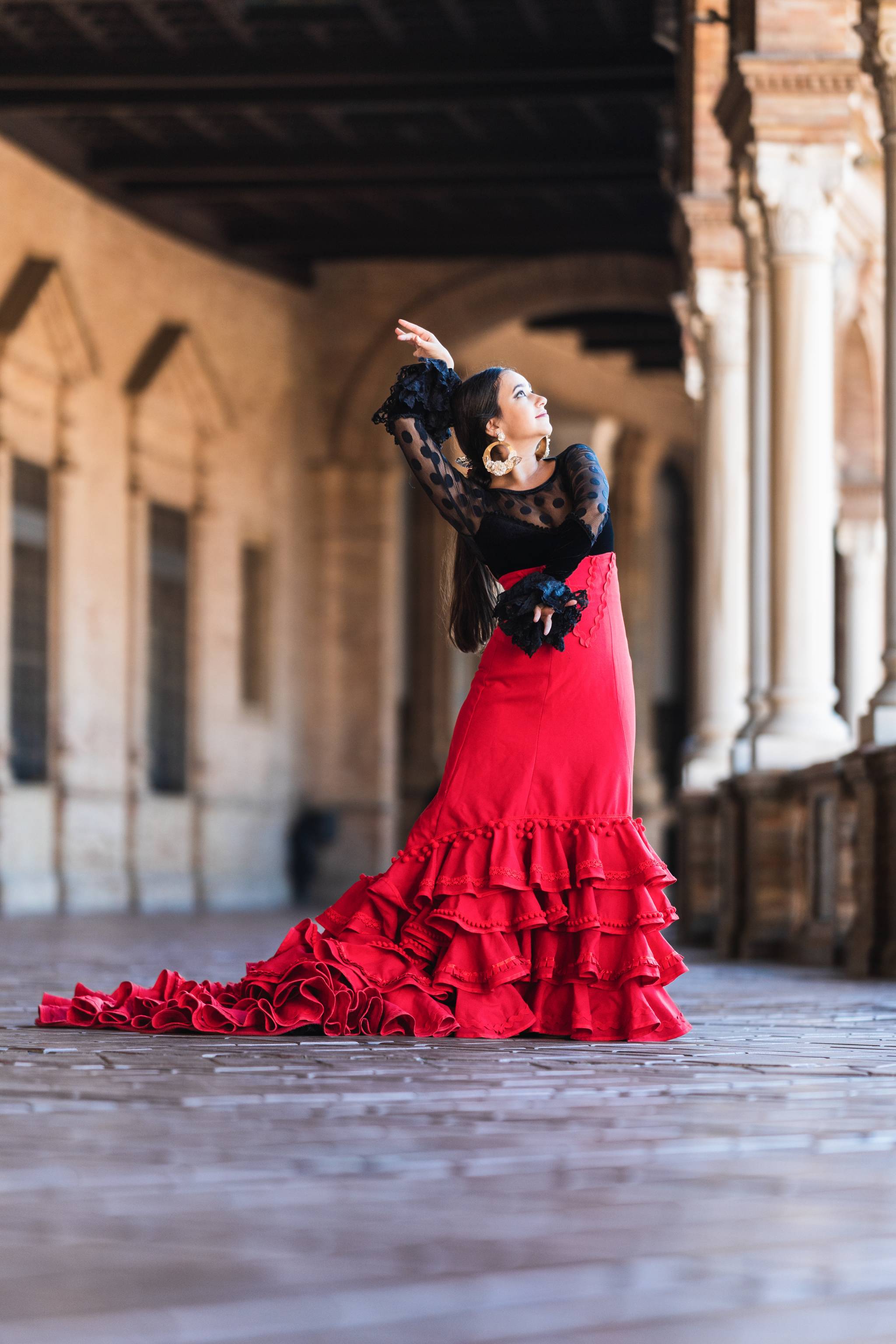 ballerina di flamenco a siviglia