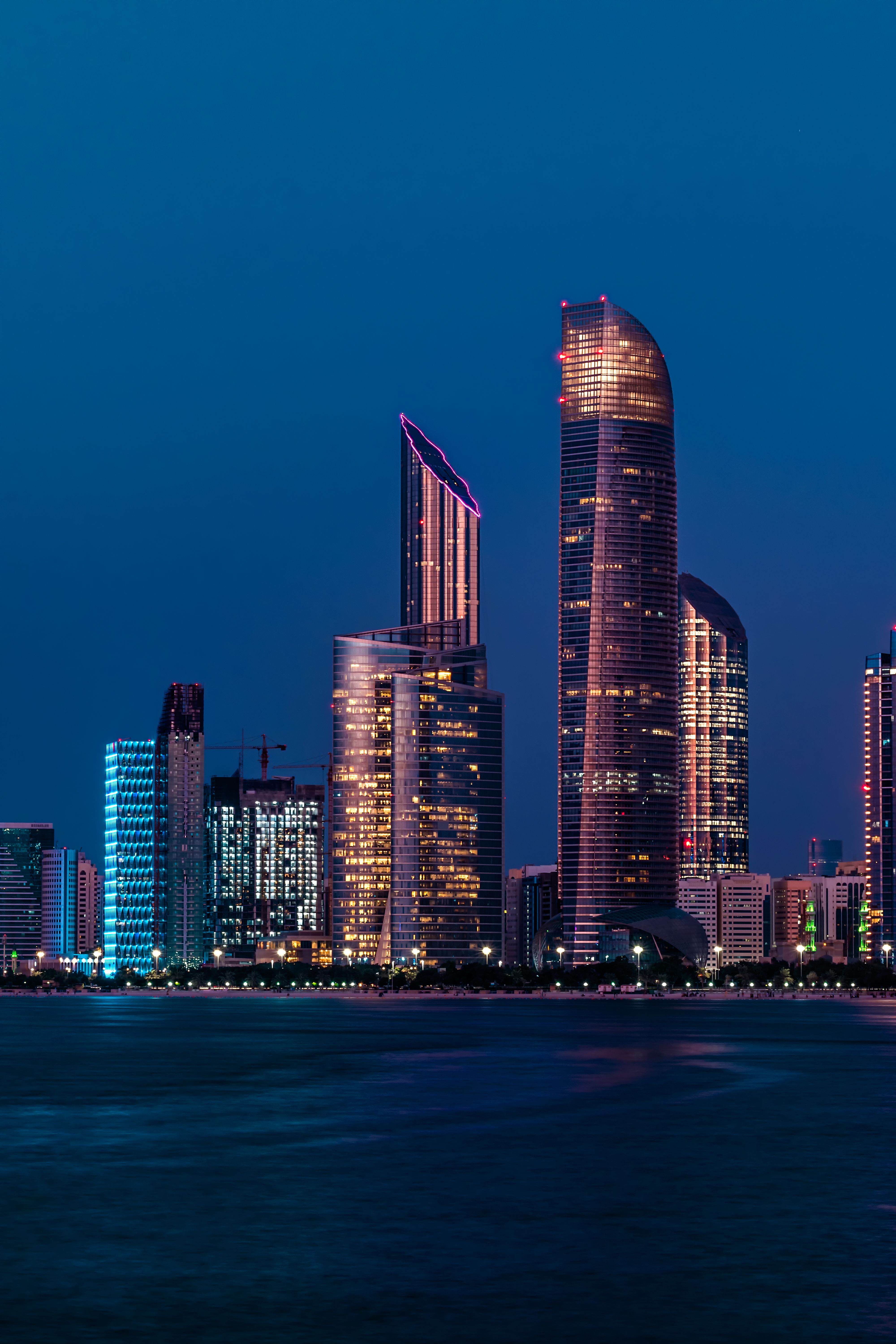 grattacieli di notte