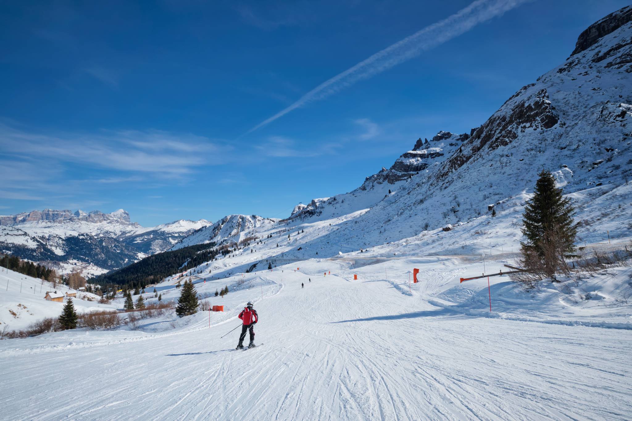 piste da sci canazei