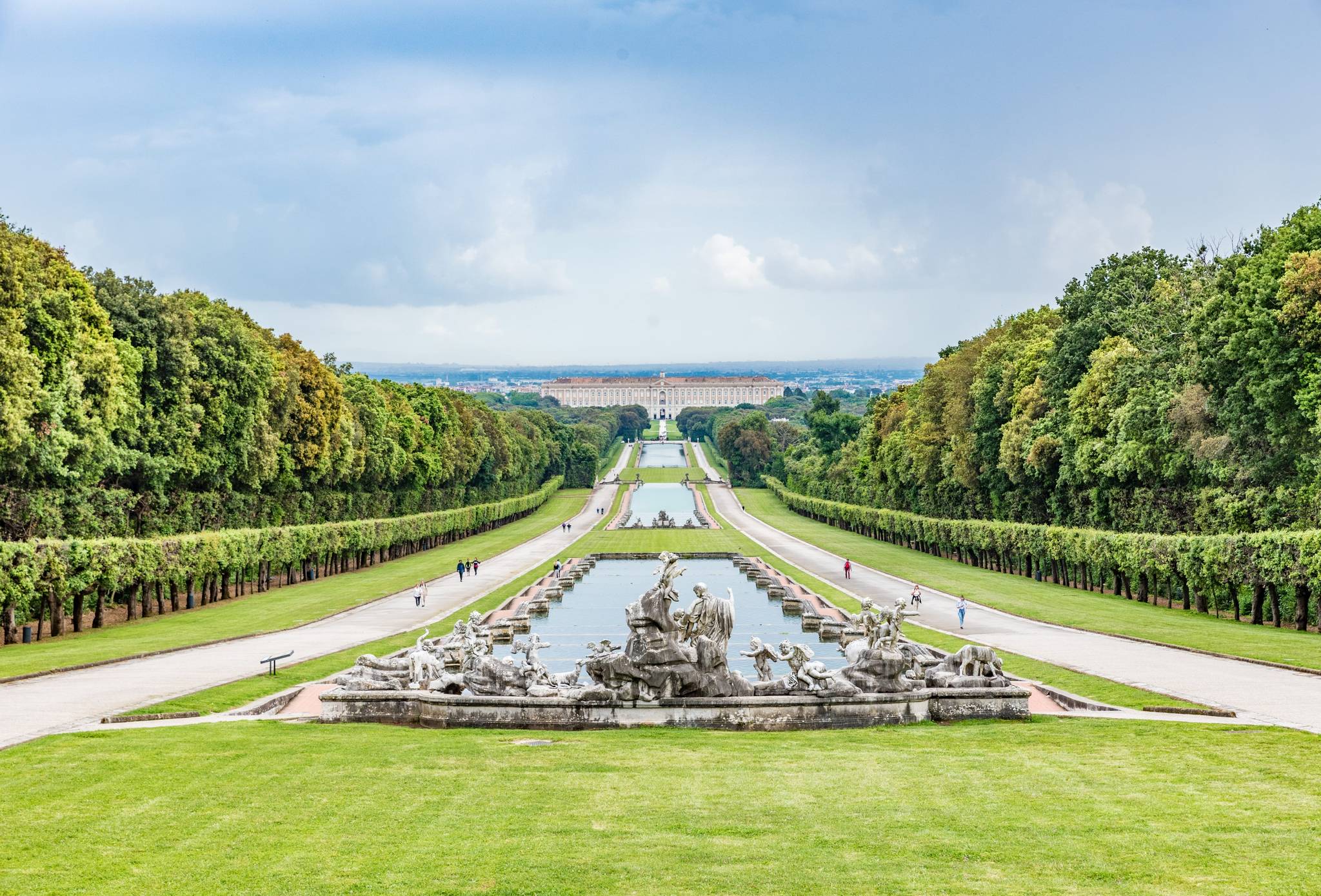 passeggiata della reggia di caserta