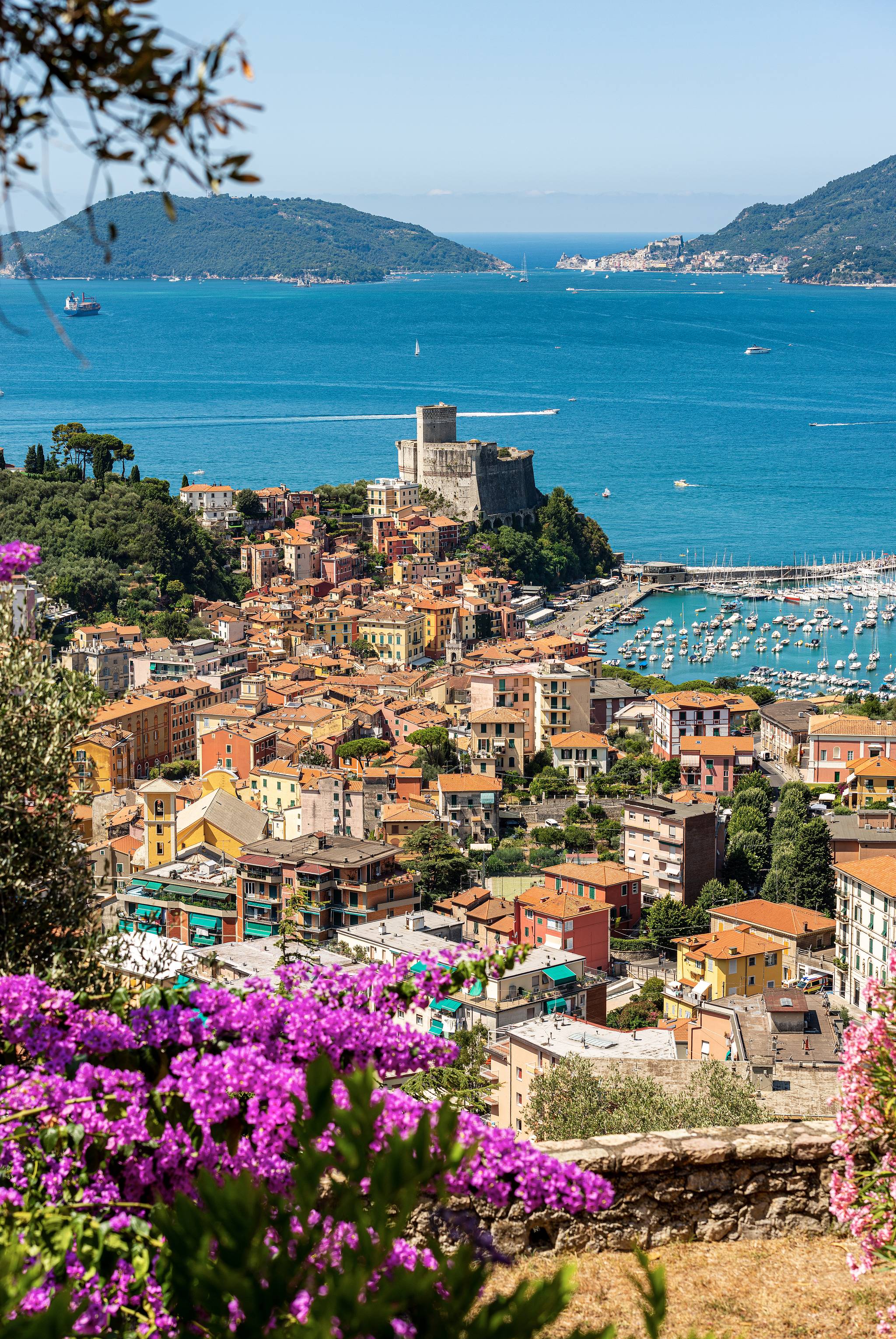 panoramic view of lerici