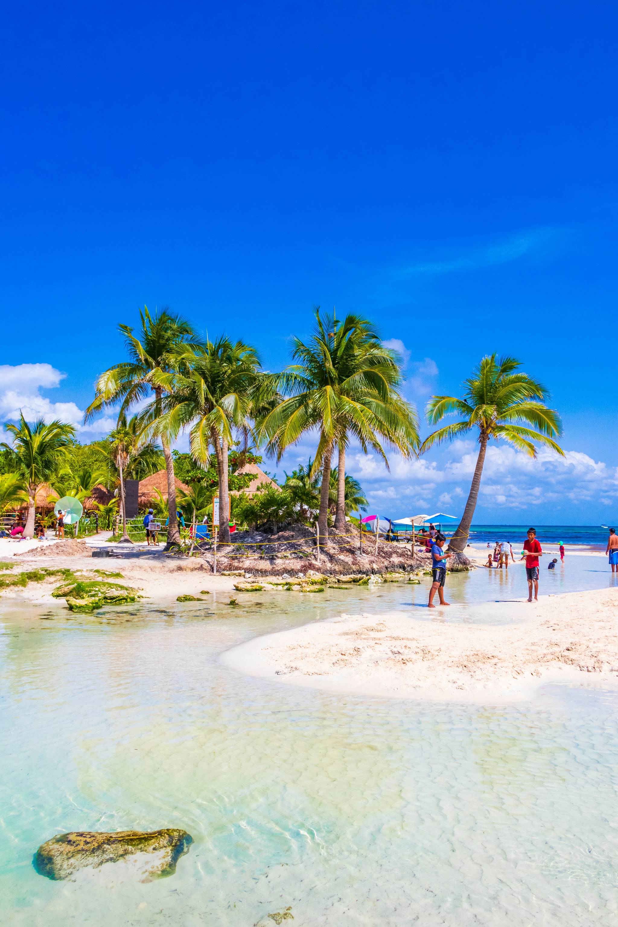 mare e spiaggia playa del carmen