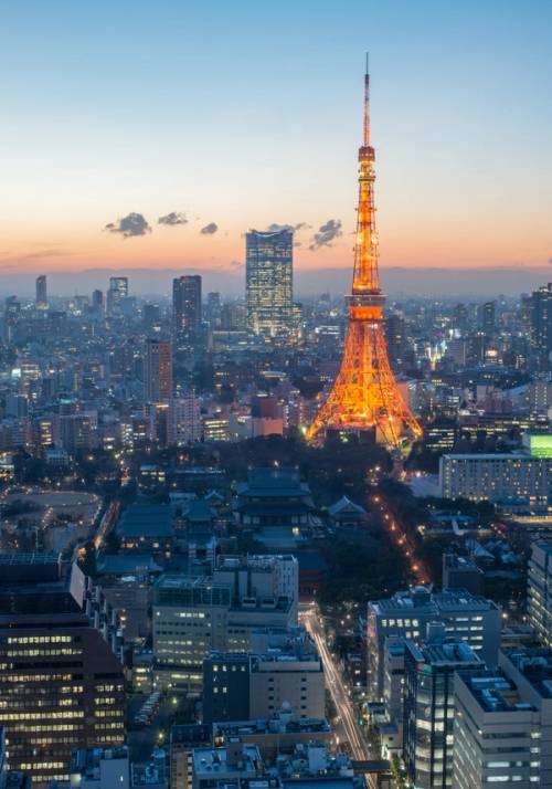 Tokyo skyline