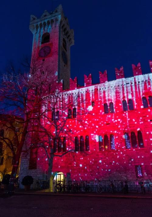 trento luci di natale