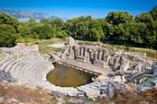 Antico anfiteatro romano in Albania