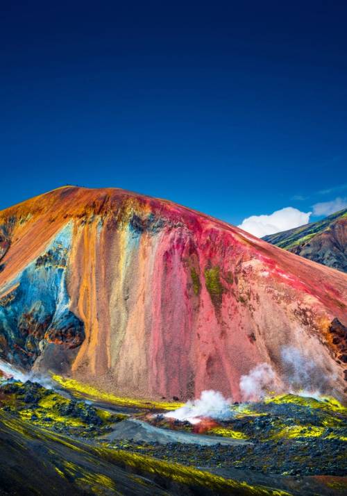 brennisteinsalda montagna racobaleno islanda