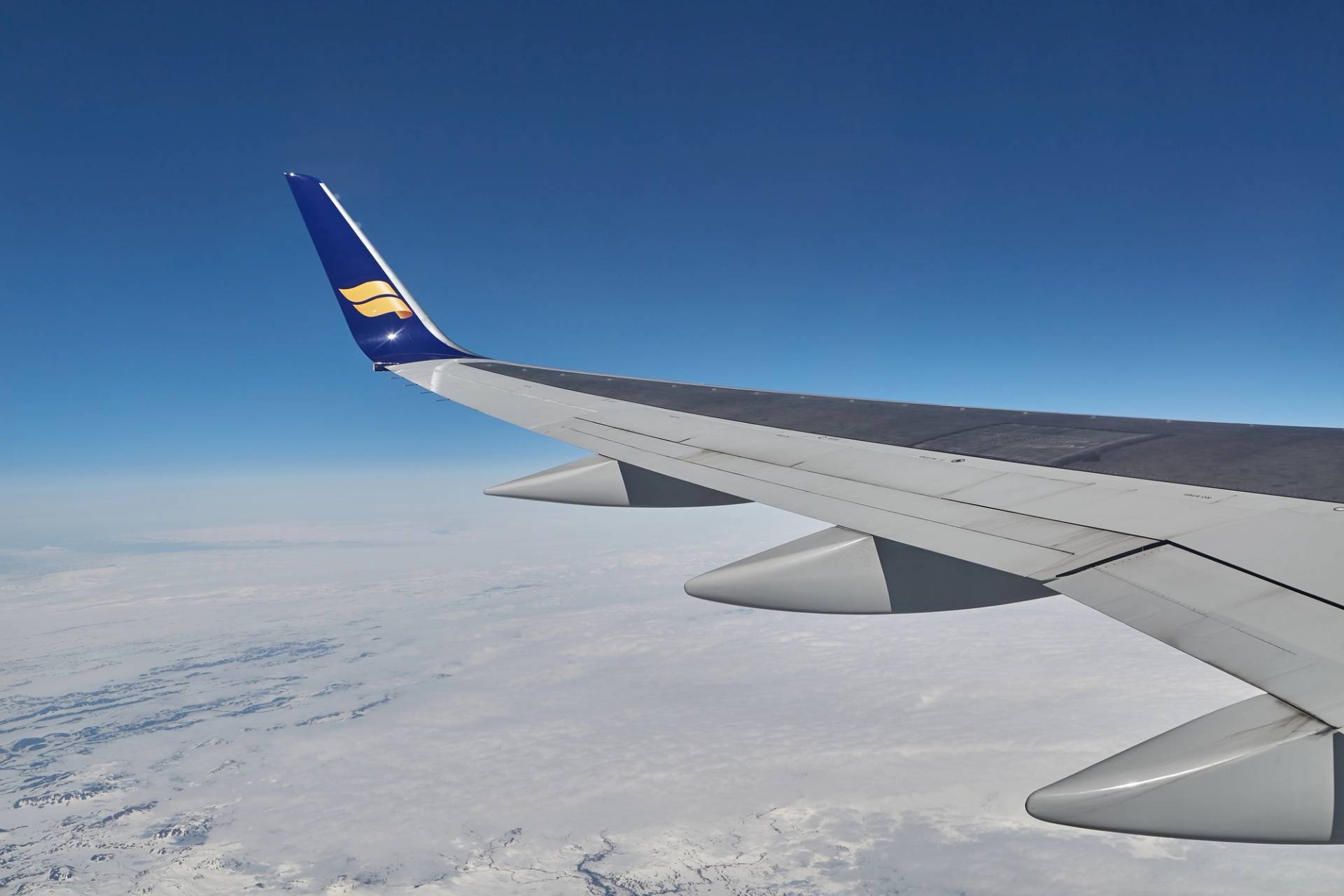 aereo in volo