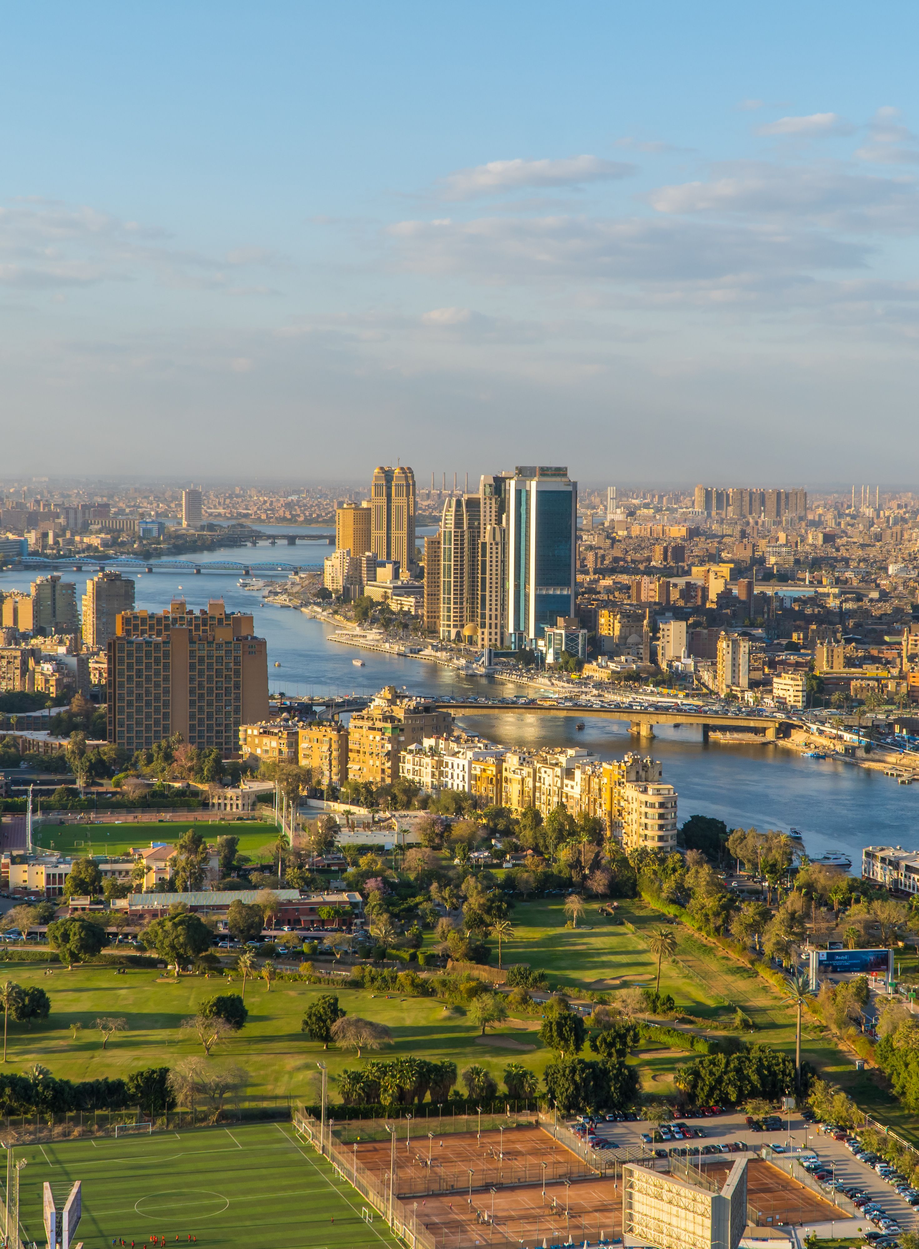 view of Cairo with skyline