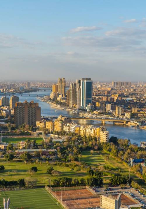 view of Cairo with skyline
