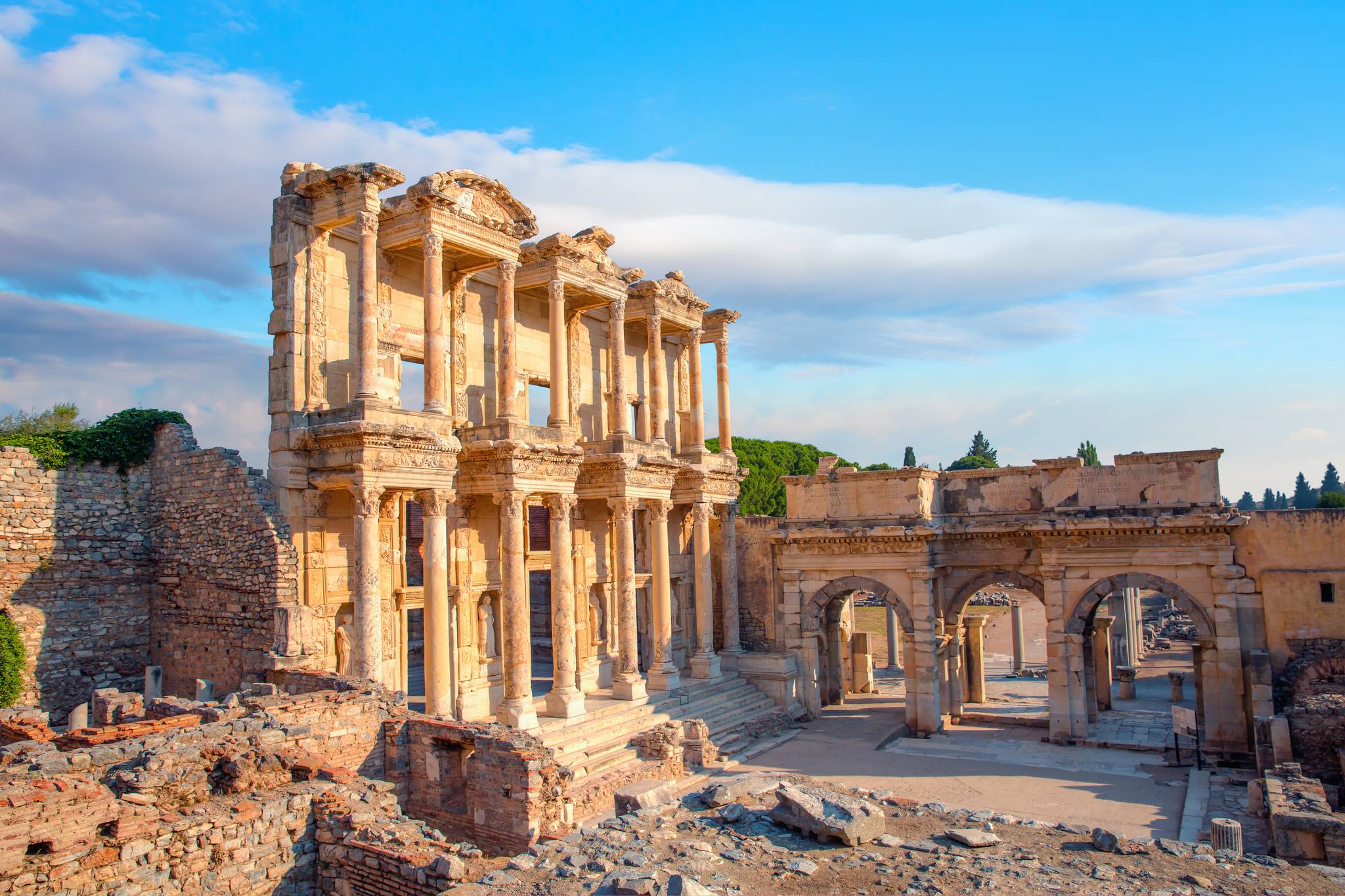 biblioteca di celso efeso turchia