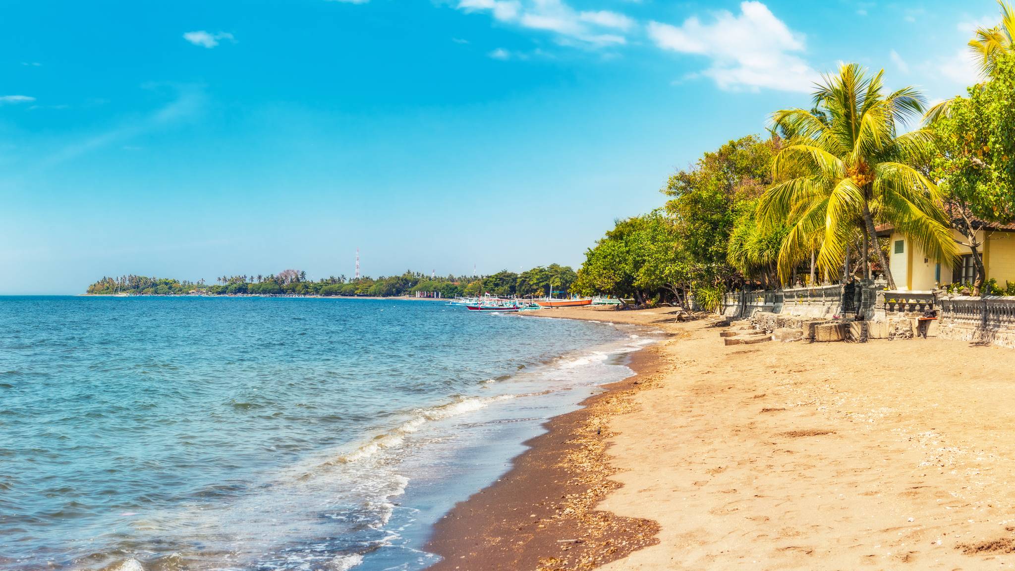 paradisiacal beach