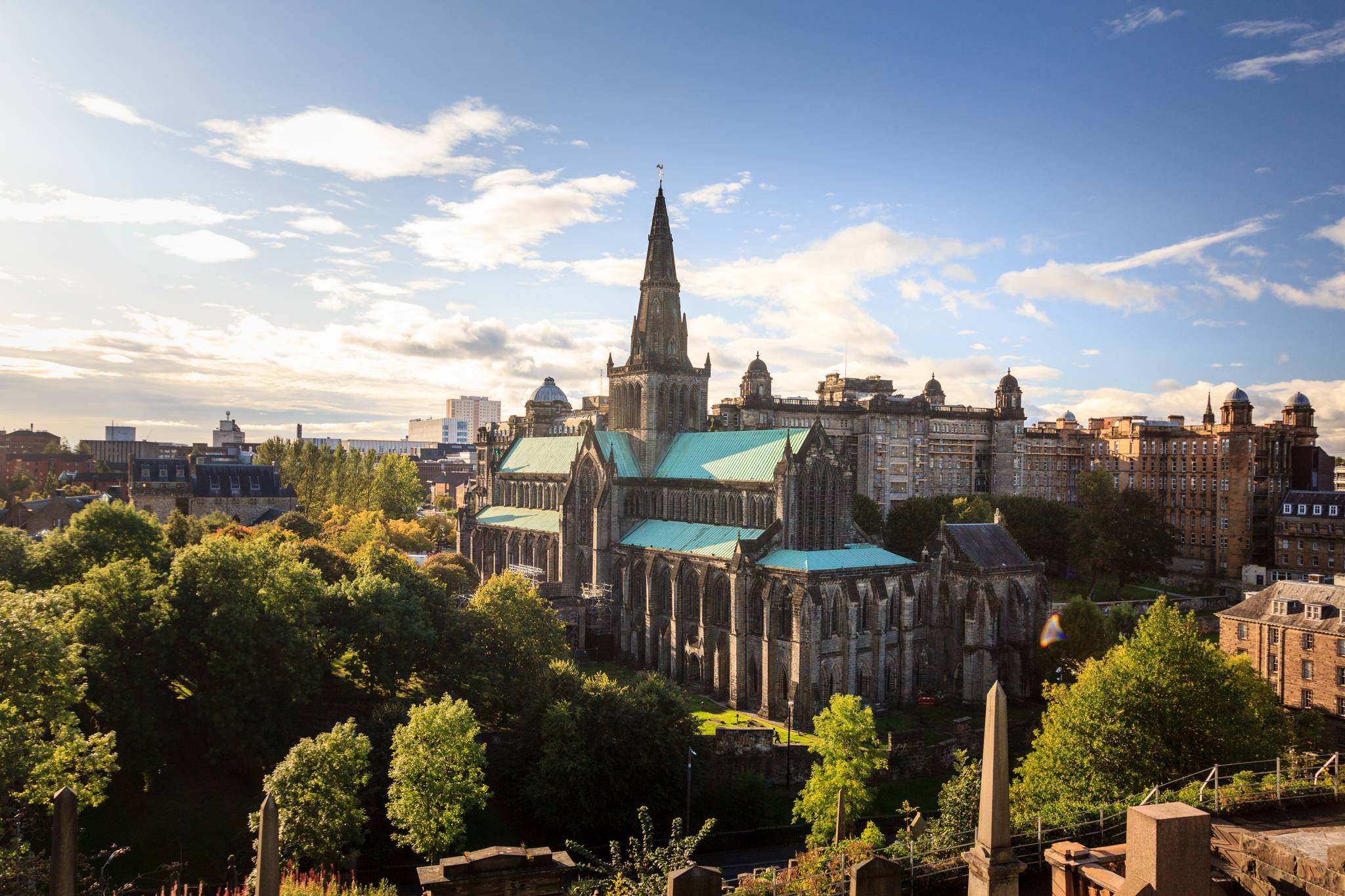 panorama di glasgow