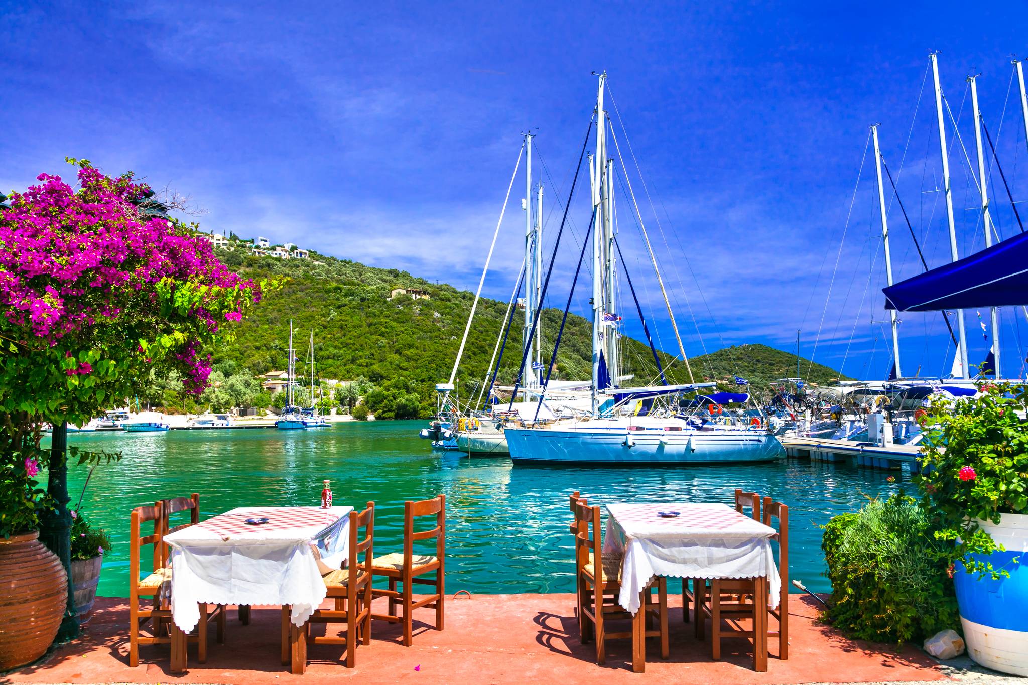 ristorante sul mare sivota