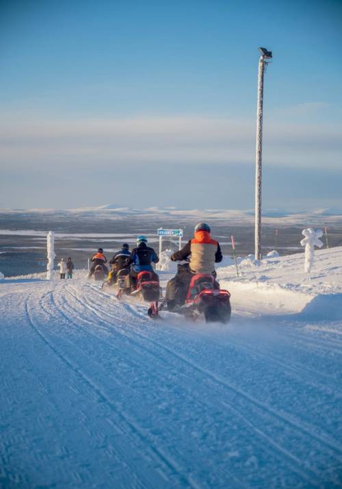escursione in motoslitta norvegia