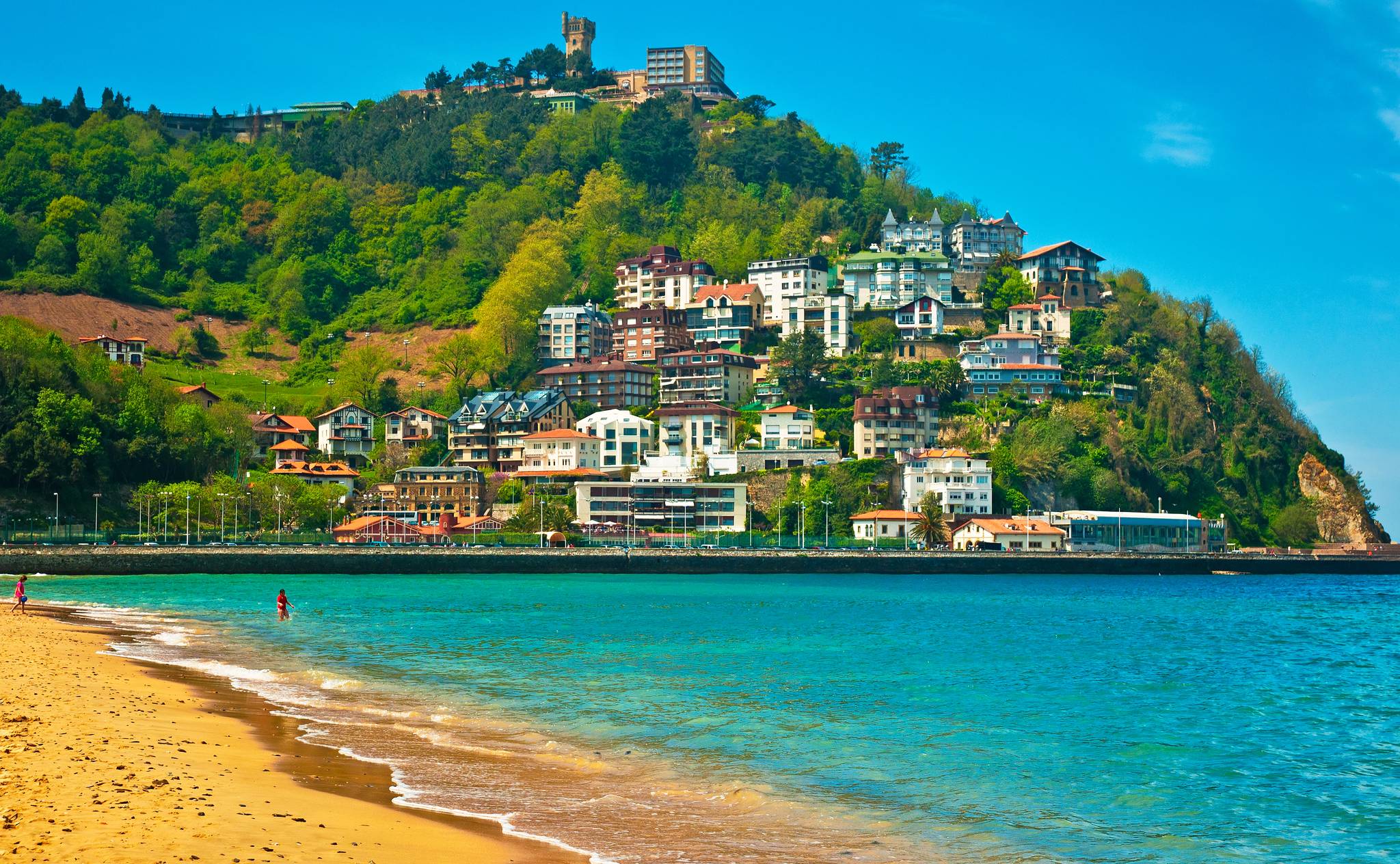 San Sebastian beach