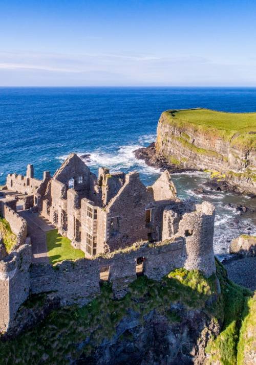 rovine castello in irlanda