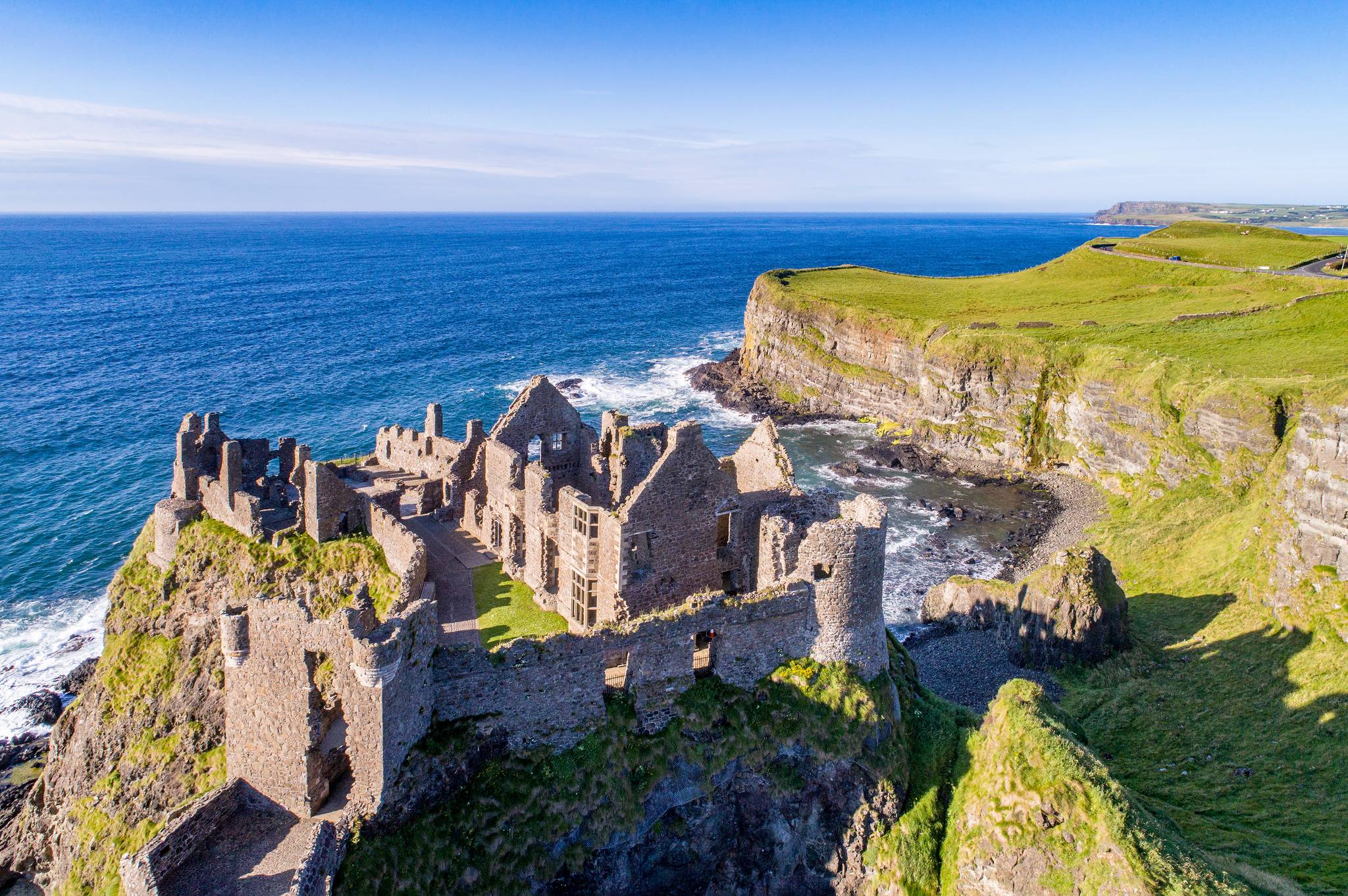 rovine castello in irlanda