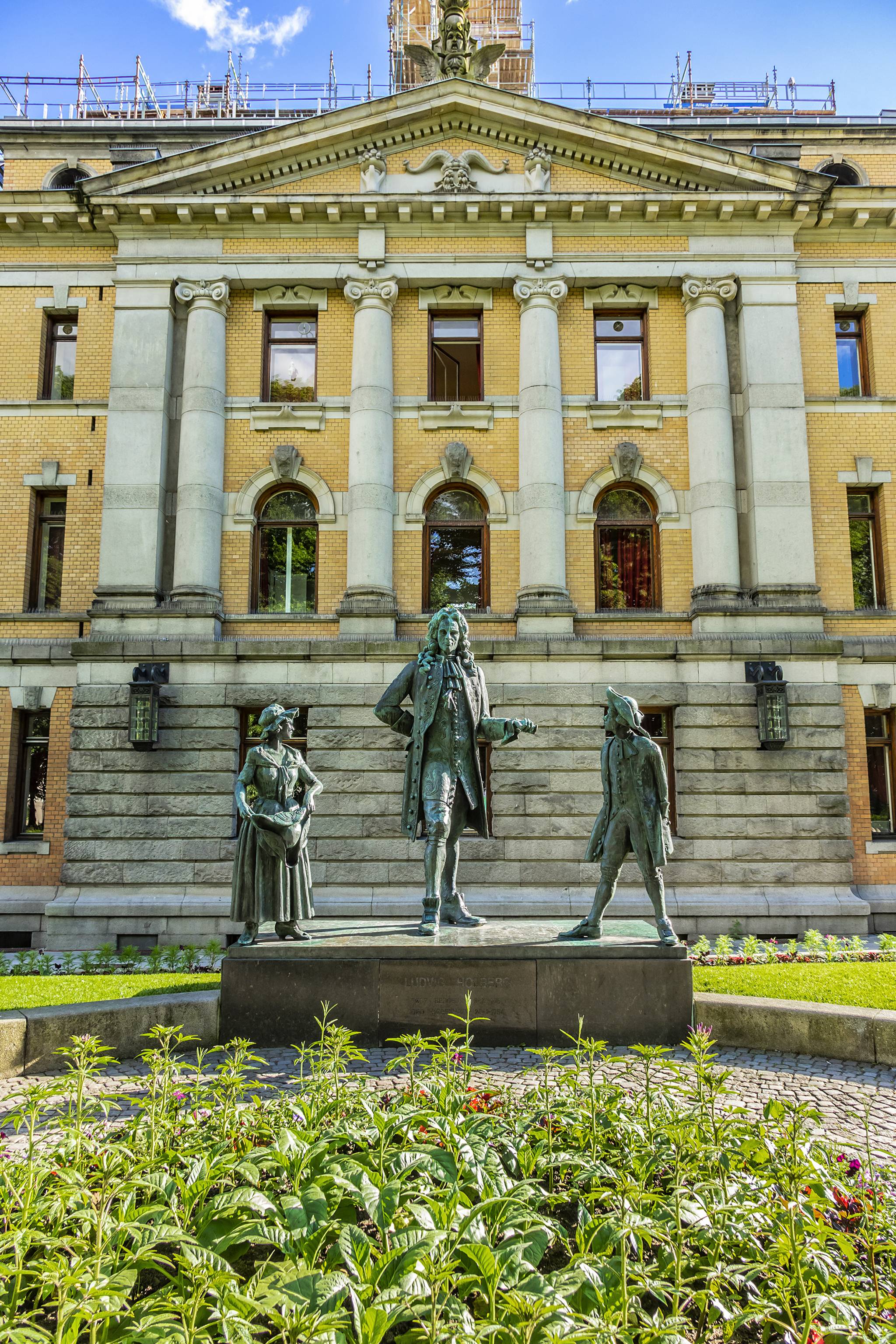 facciata di un monumento a copenaghen