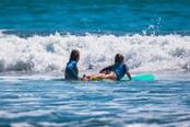 lezione di surf con istruttore