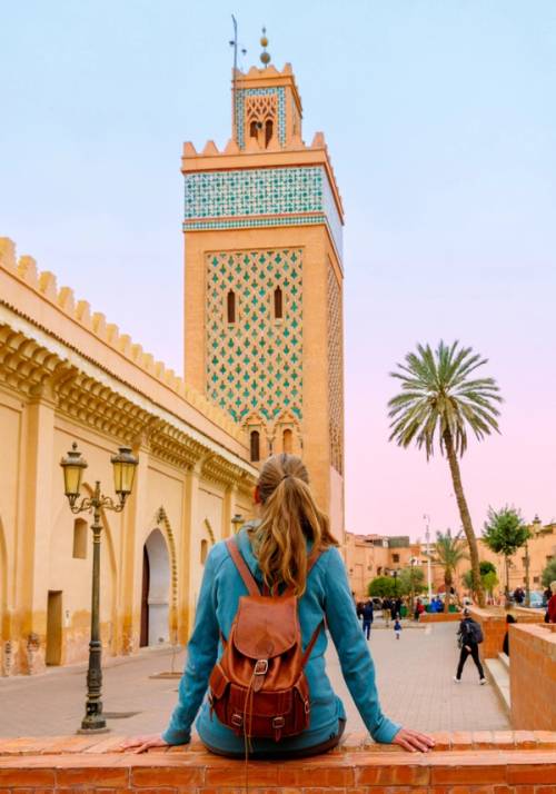 girl in marrakech