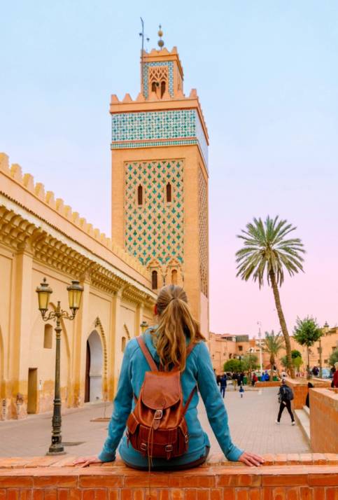 marrakech con turista