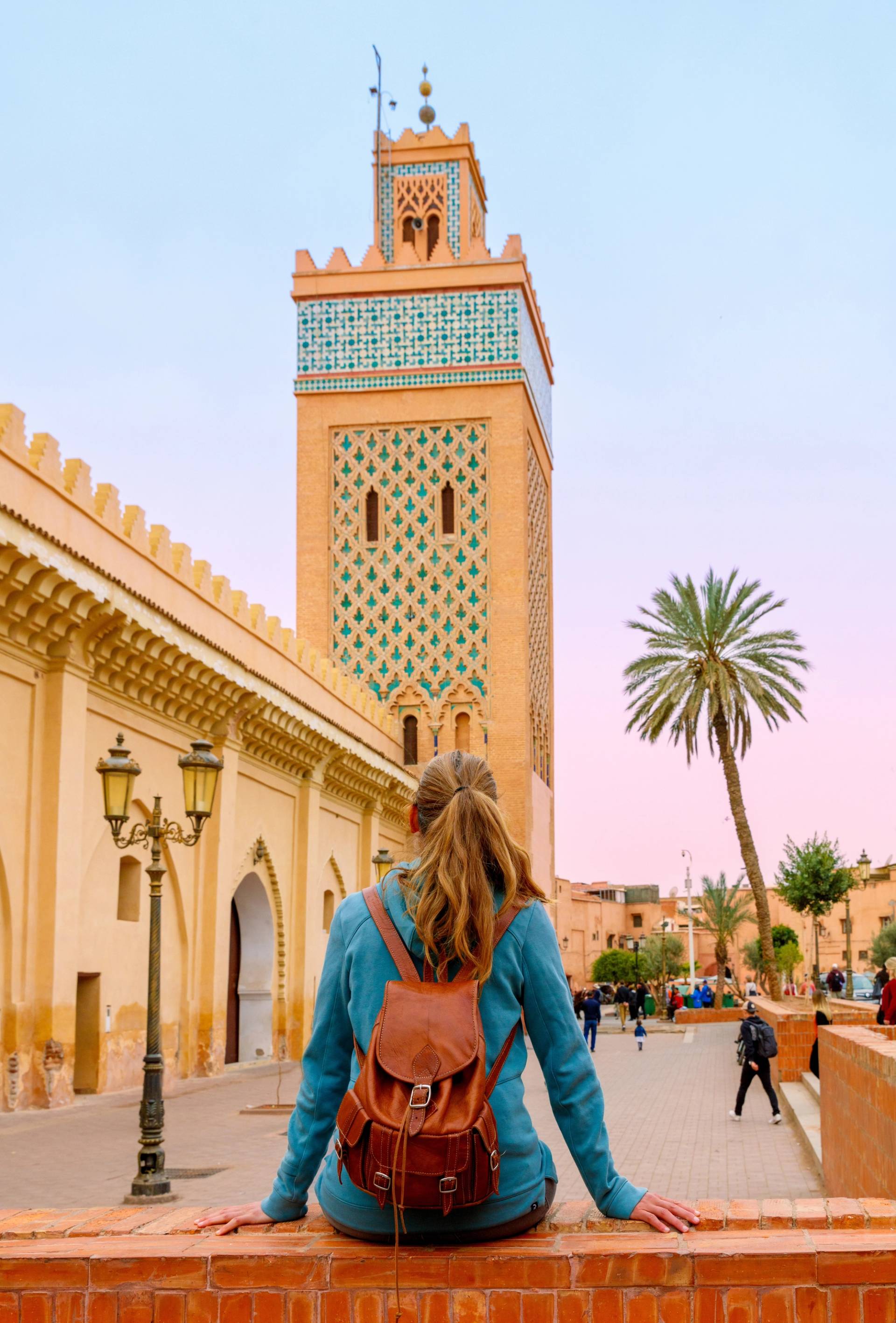 girl in marrakech