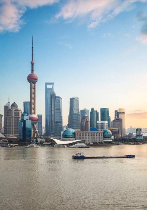 skyline di shanghai
