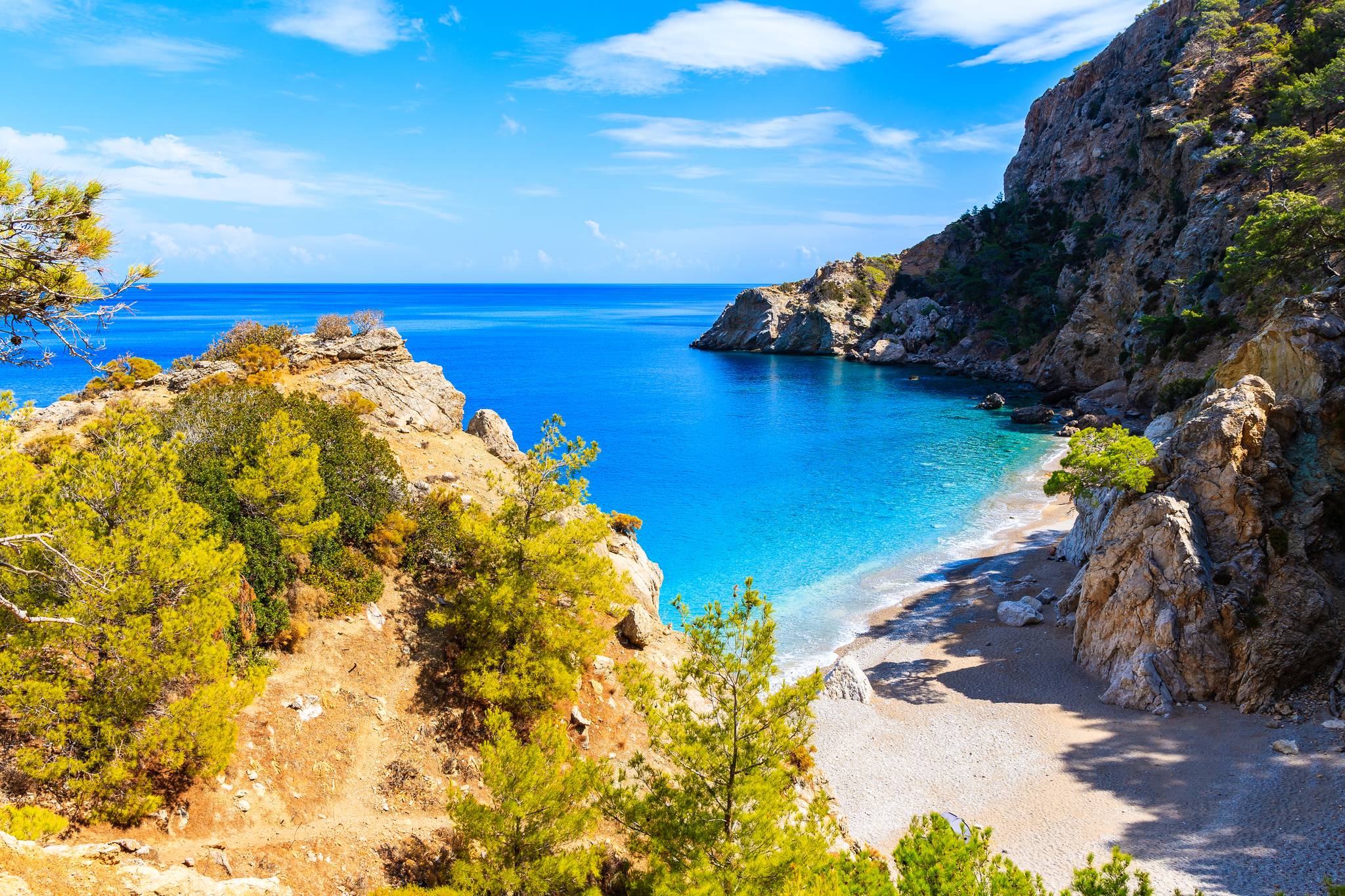 spiaggia di apella karpathos