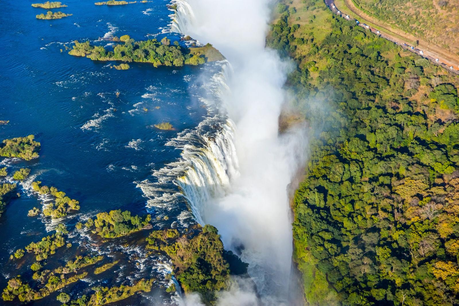 cascate vittoria in botswana