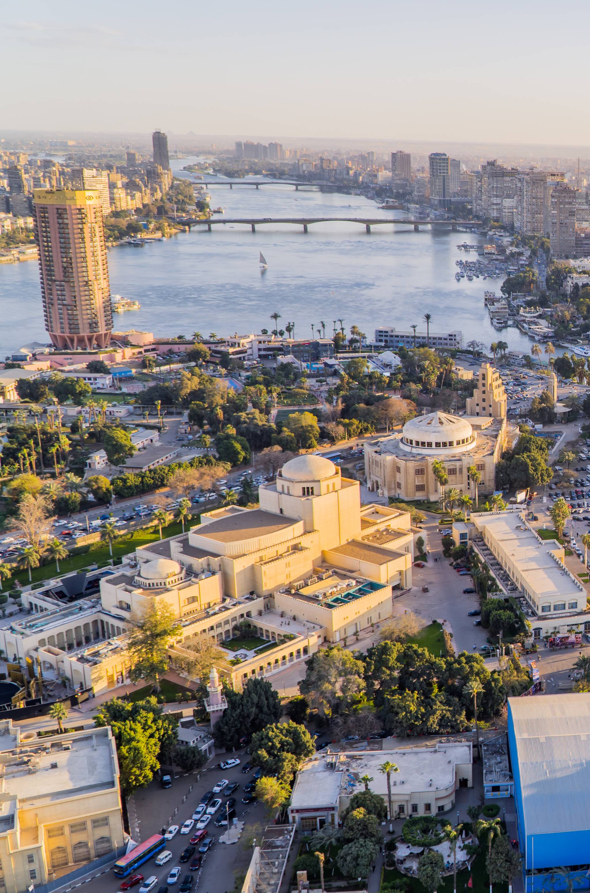 panorama del cairo dall alto