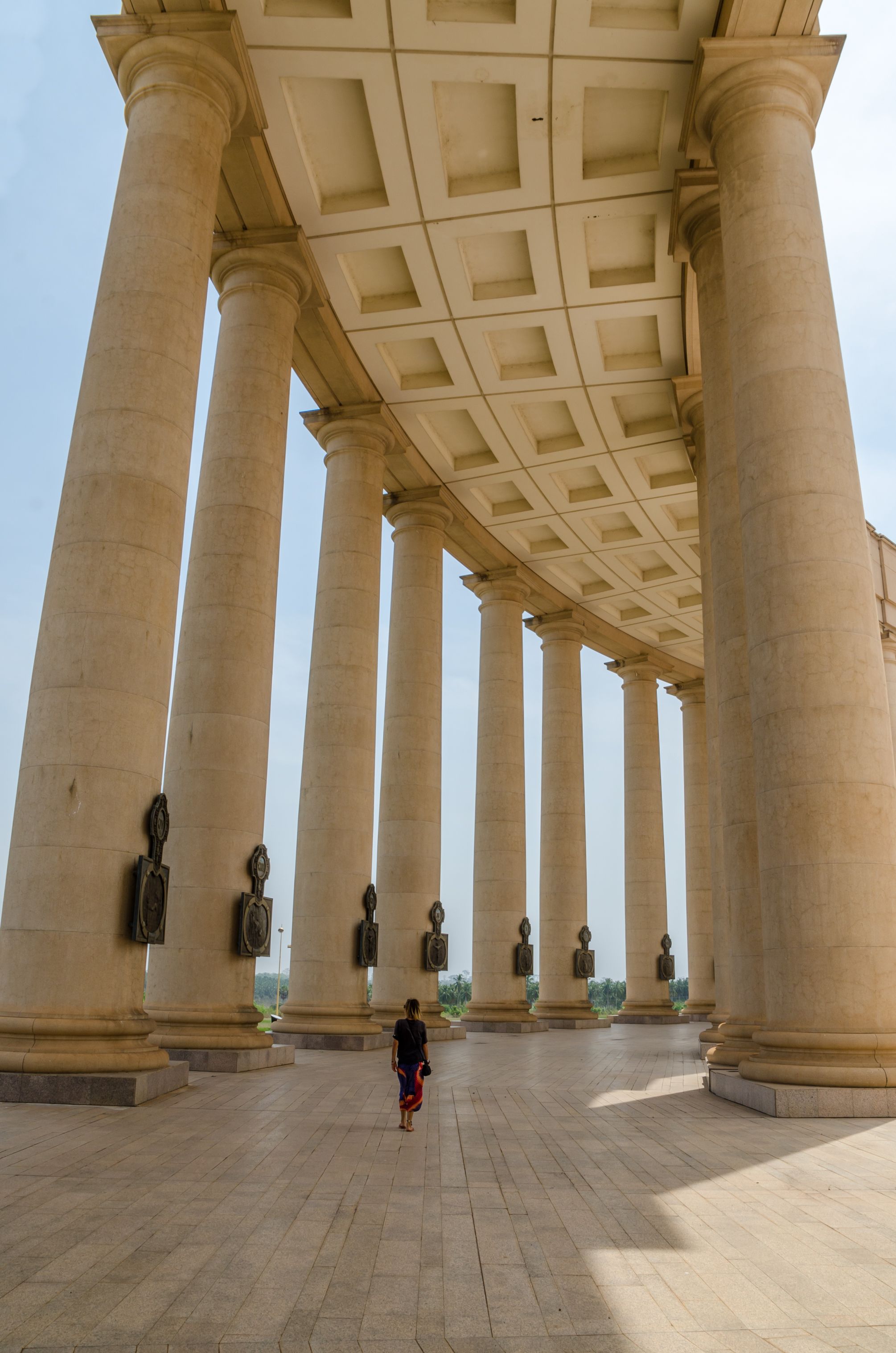colonnato basilica costa d avorio