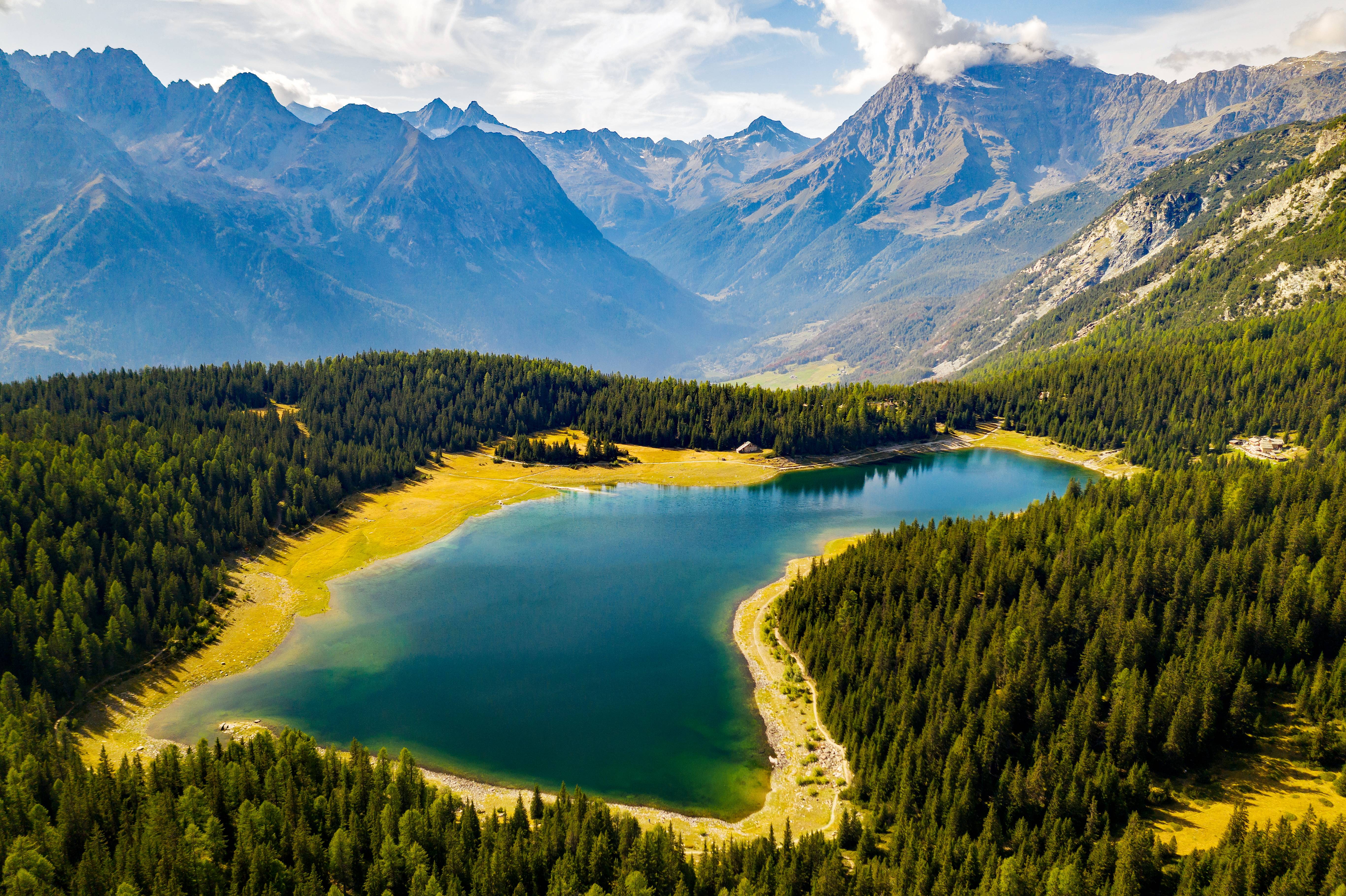 lago di montagna