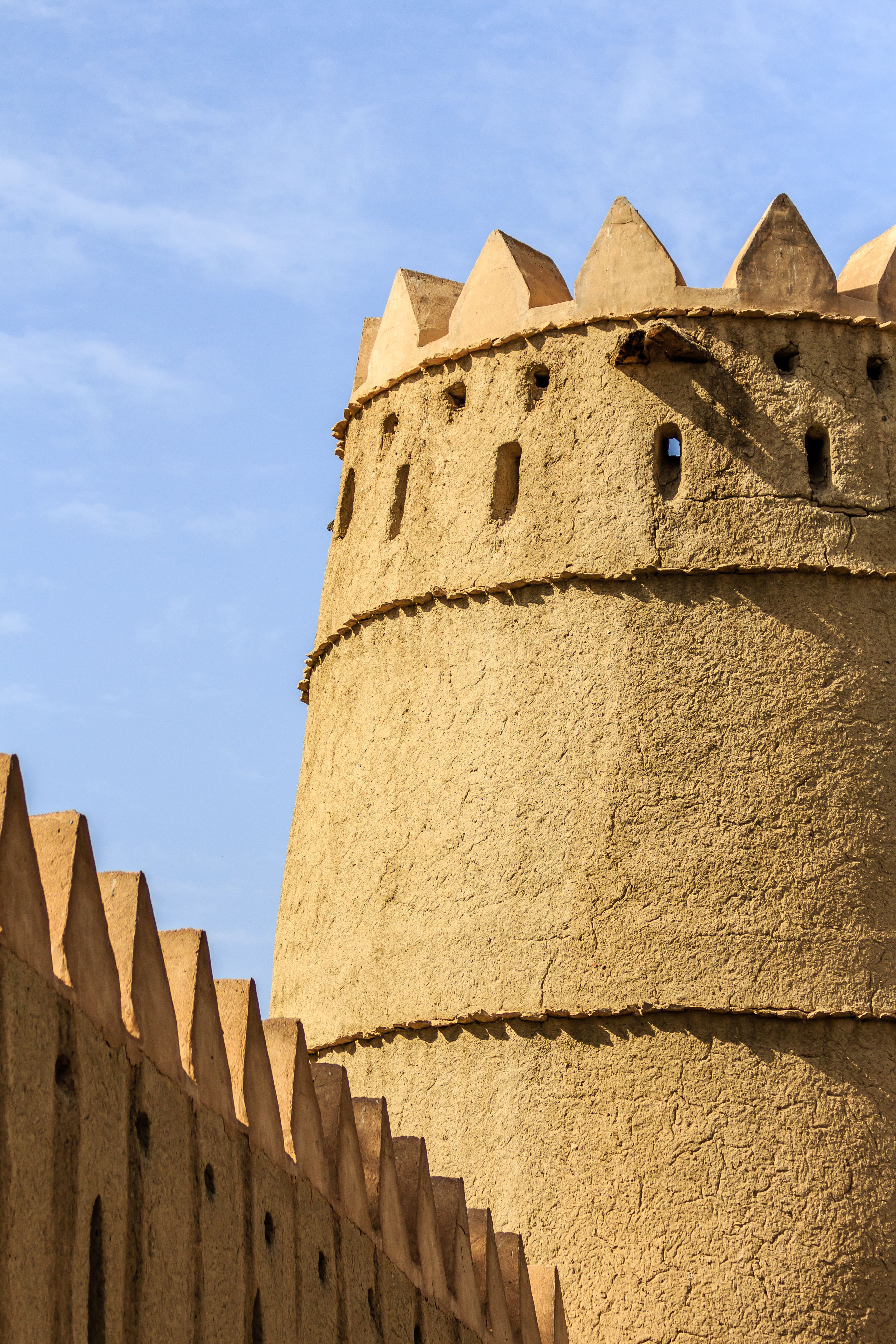 scorcio di una torre ad al ain