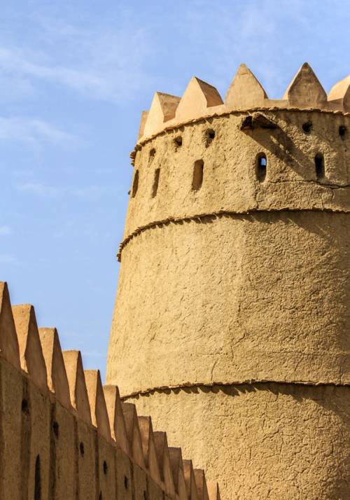 scorcio di una torre ad al ain