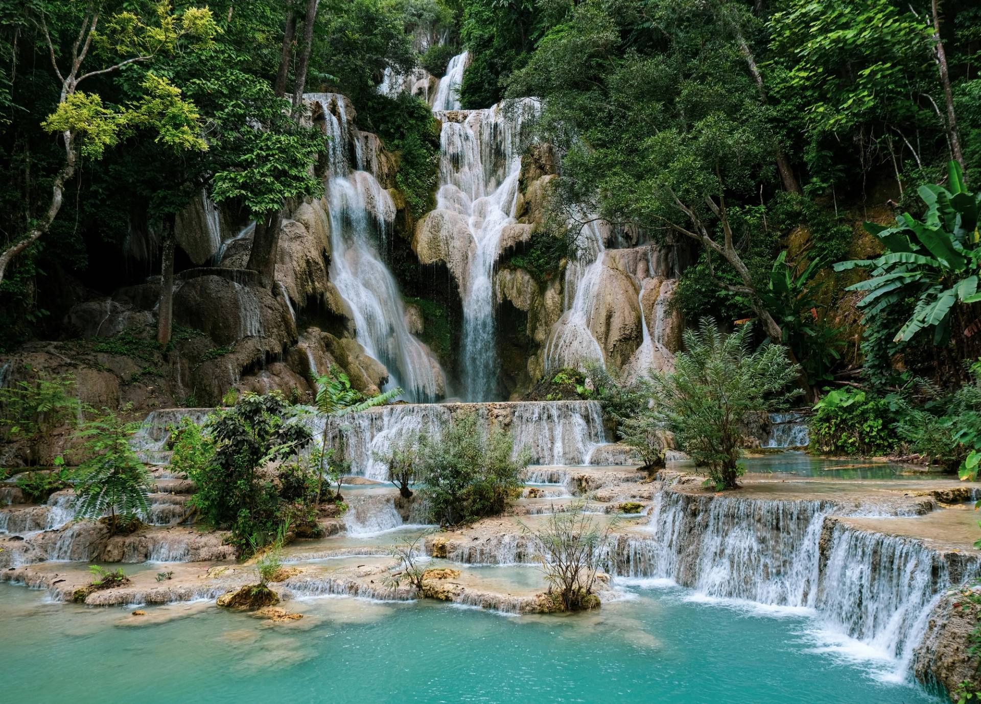 cascate di kuang sy