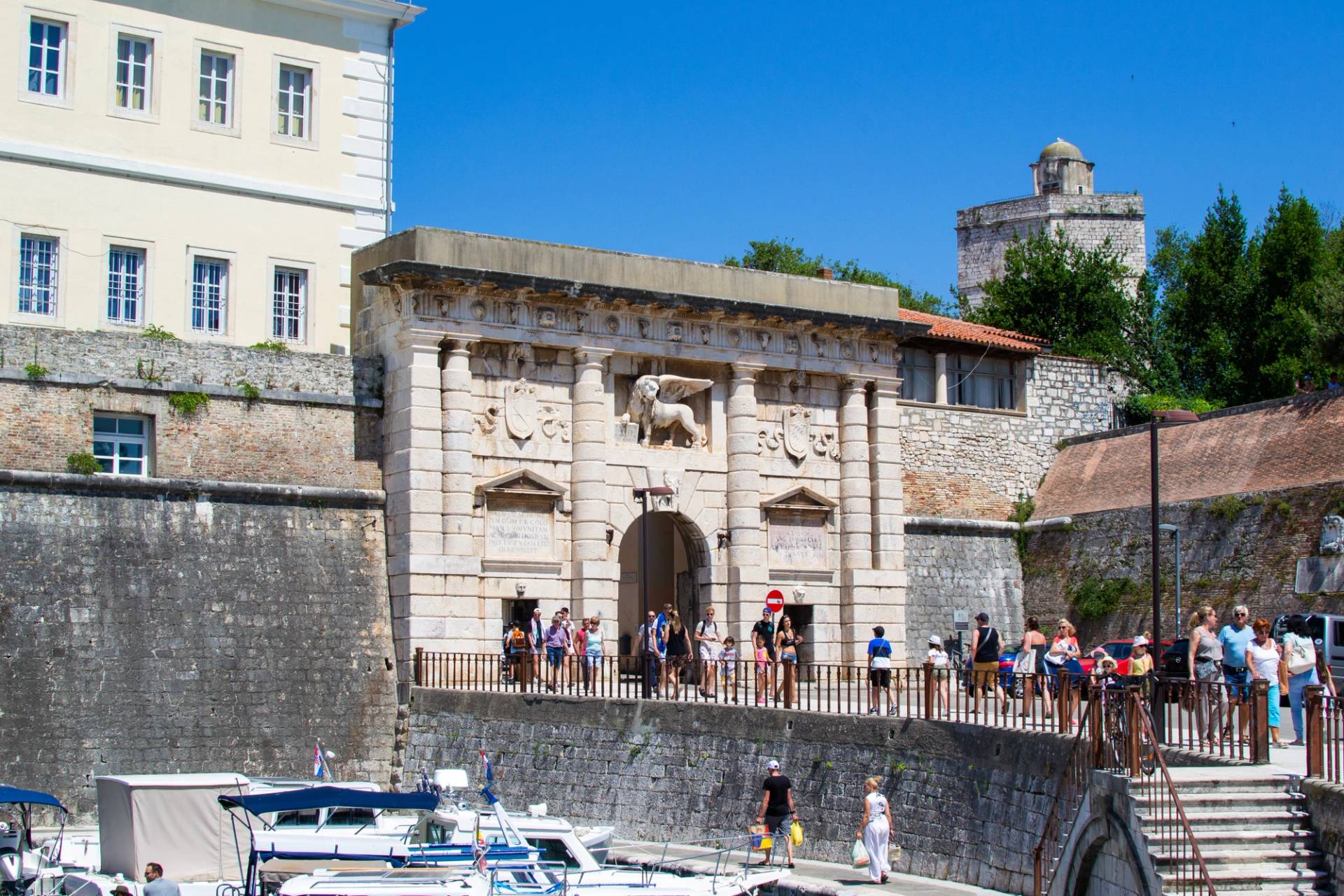 gate city zadar croatia