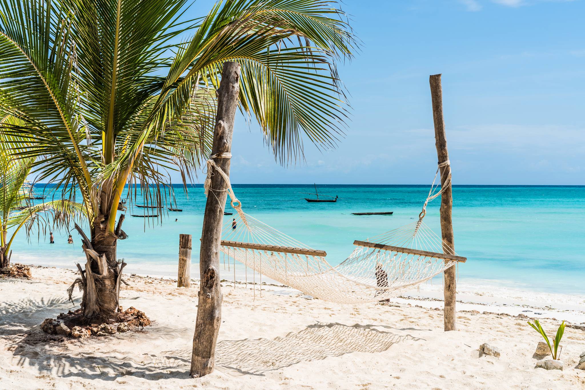 amaca in spiaggia zanzibar tanzania