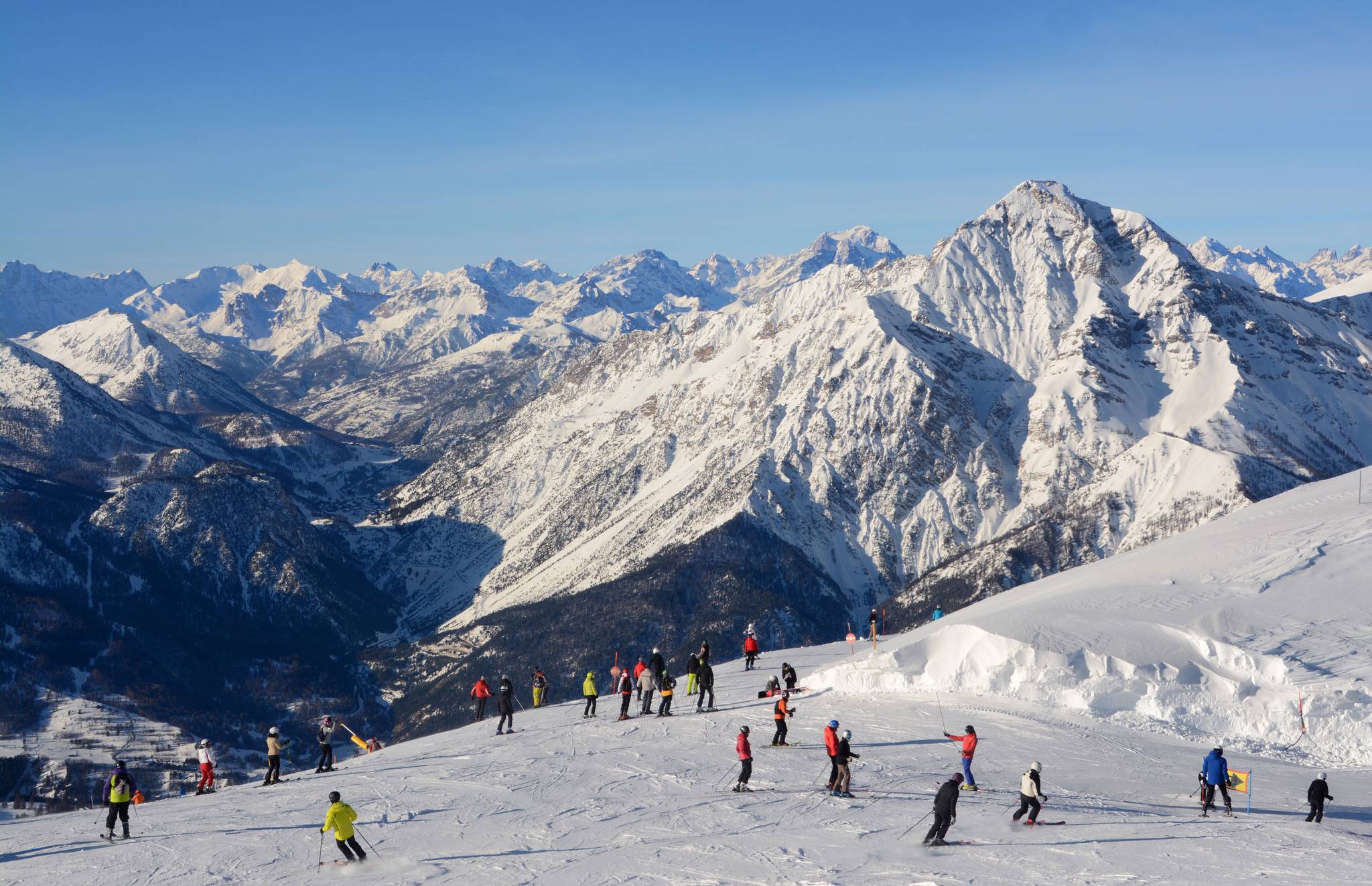 piste da sci a sestriere 