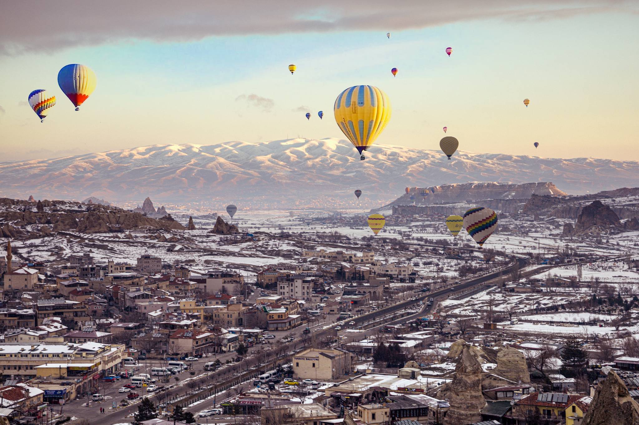 mogolfiere della cappadocia