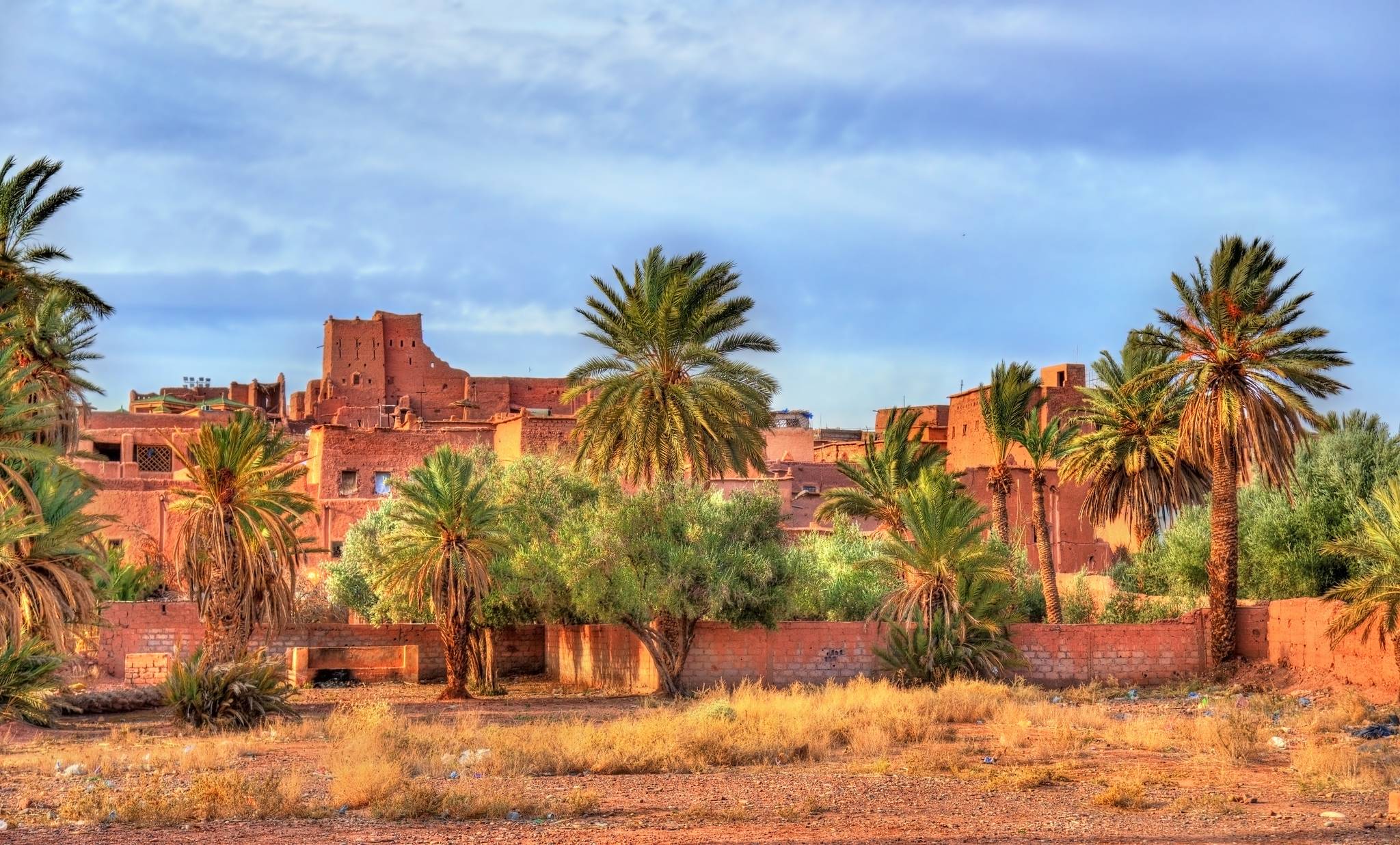 Moroccan desert ruins