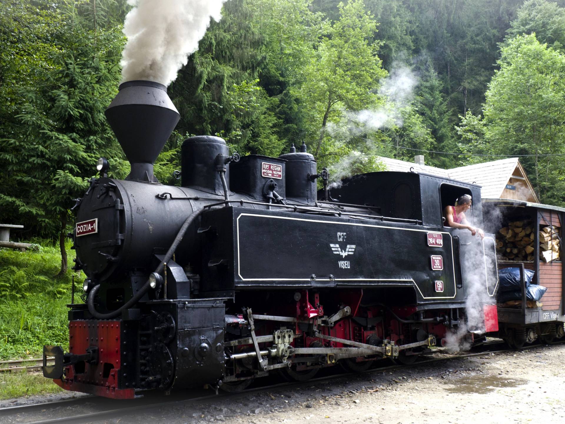 steam locomotive Romania
