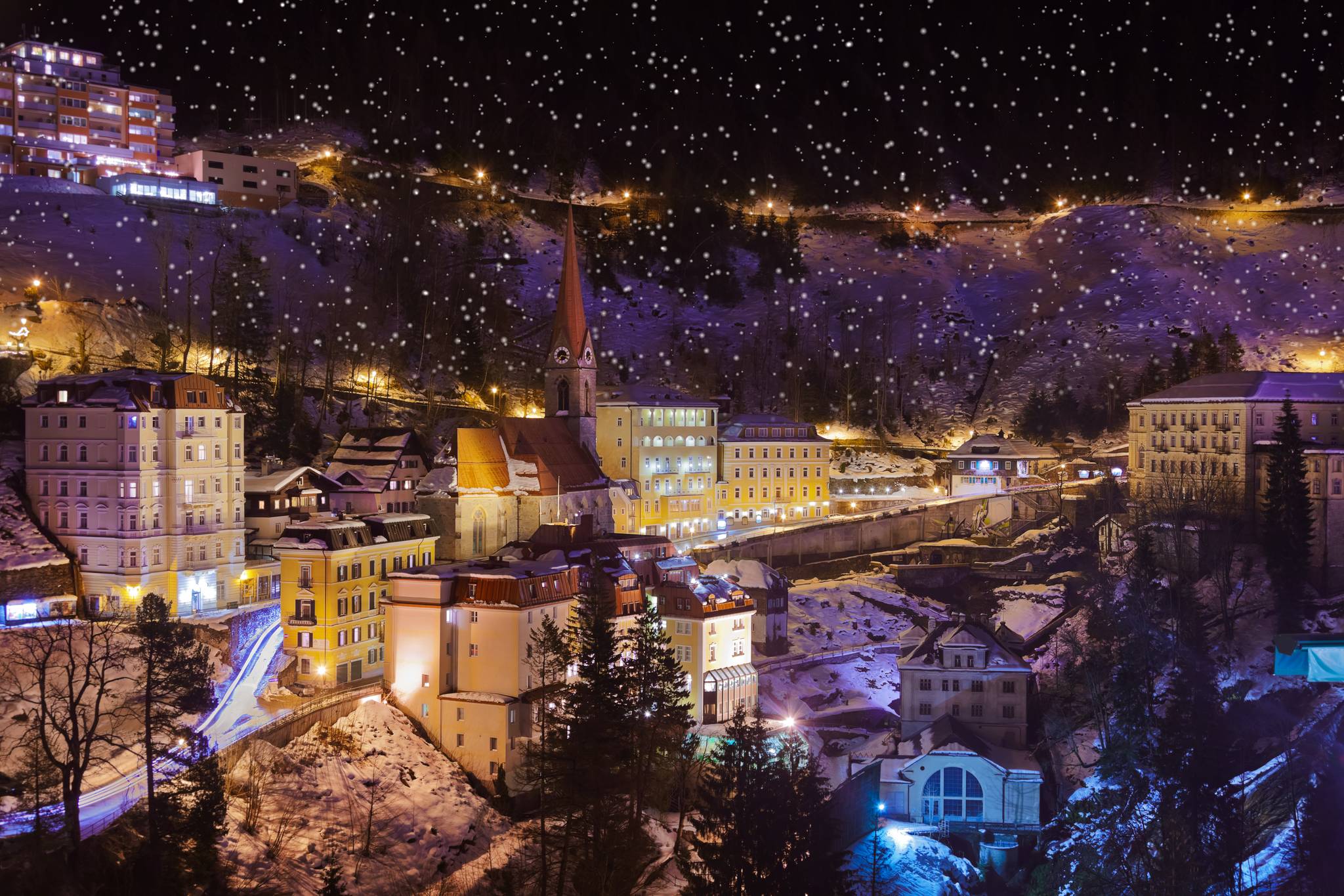 bad gastein di sera