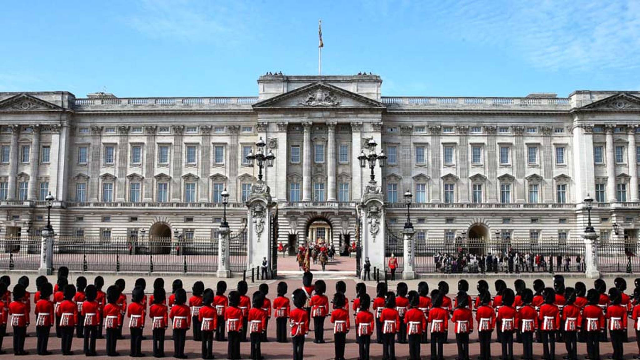 cambio della guardia buckingham palace londra