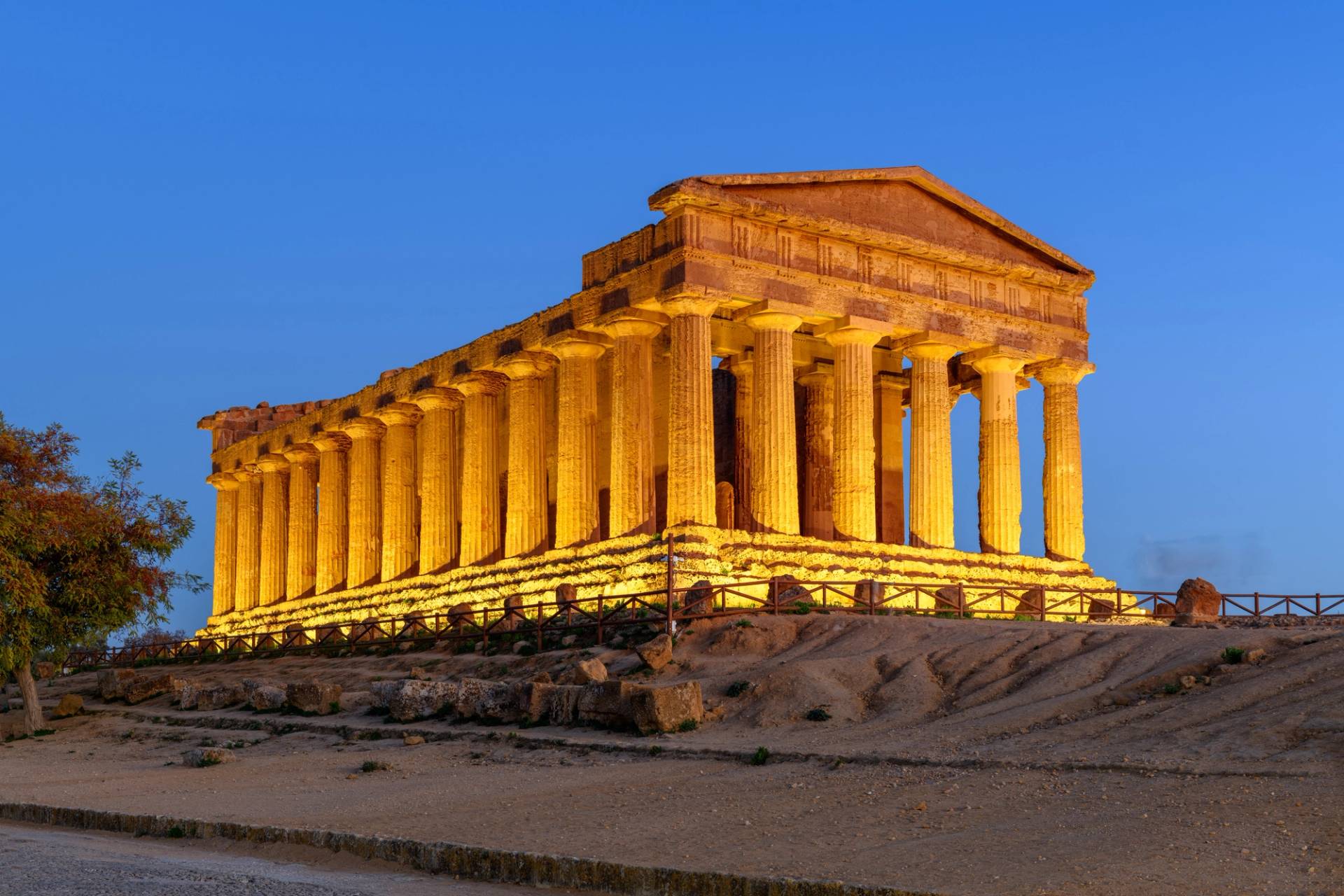 ancient temple in agrigento
