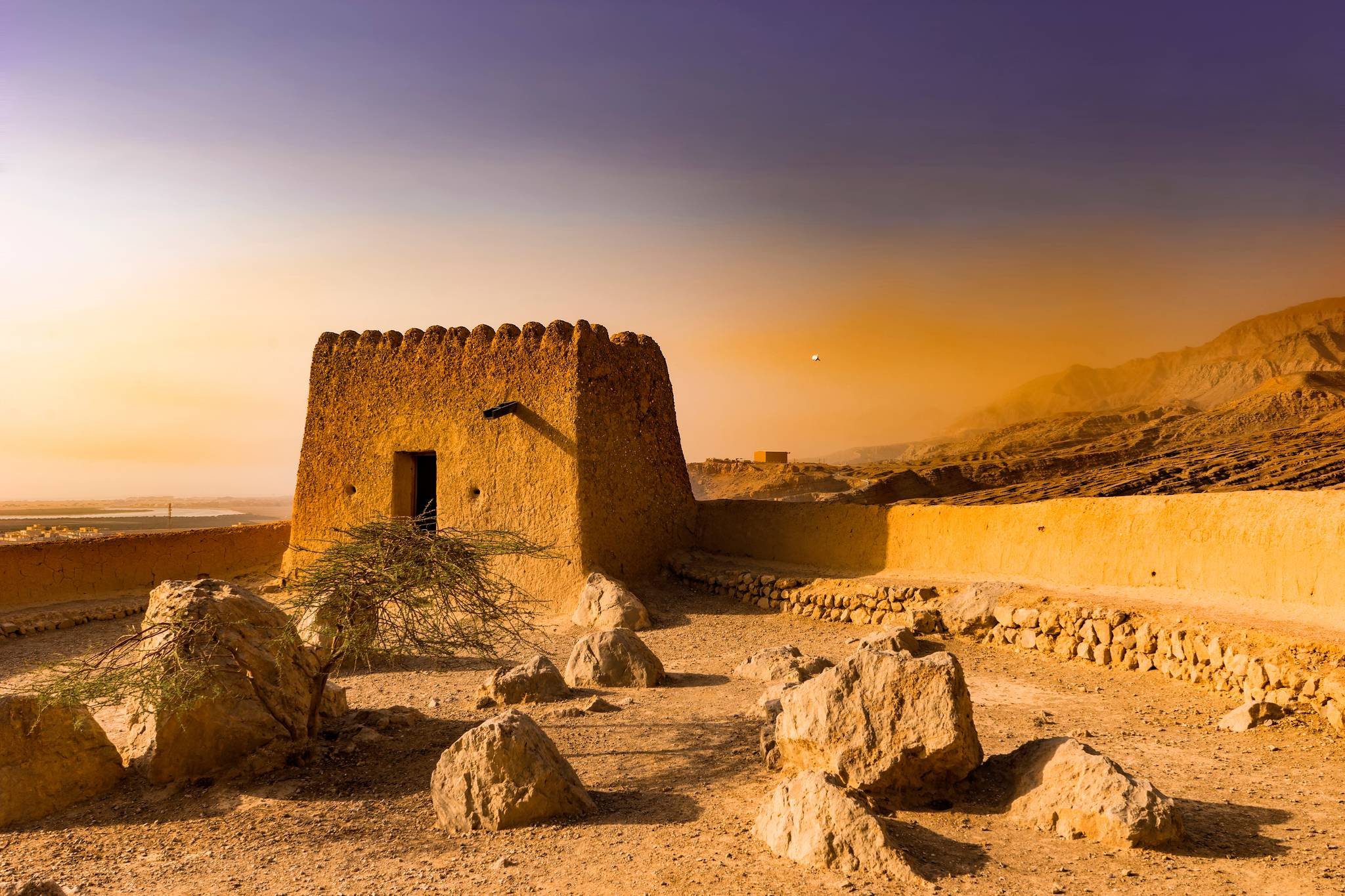 castello nel deserto